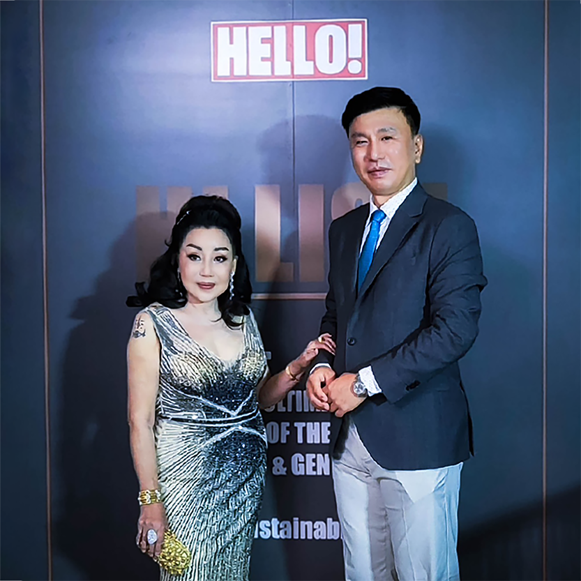 Susie Hathaitep Theerathada of Regent Intl. attended Hello Hi! List Glamour Nature at Waldorf Astoria Bangkok on Oct 27, 2023