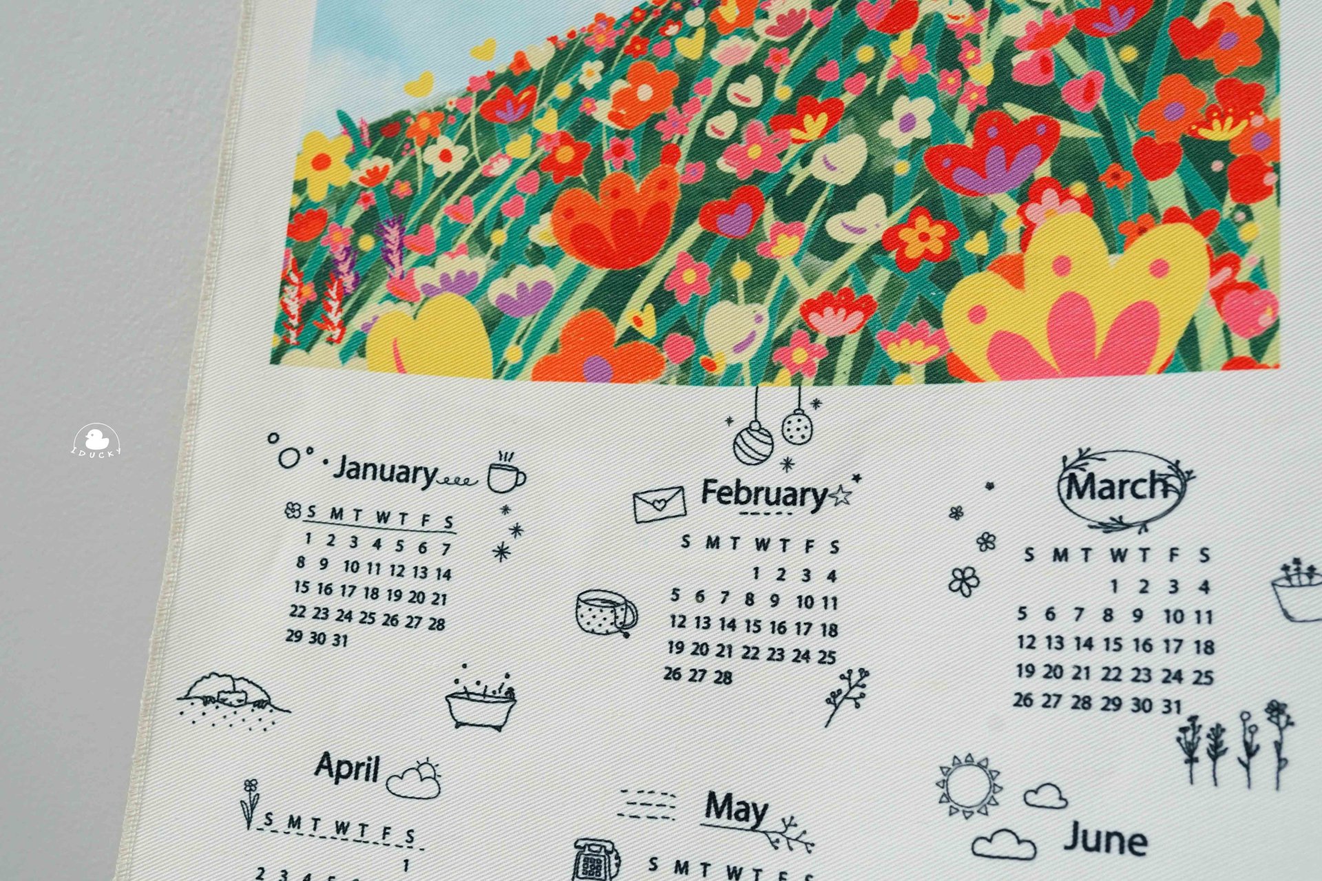 รับทำปฏิทินผ้าแคนวาส รับทำปฏิทินผ้าแคนวาส