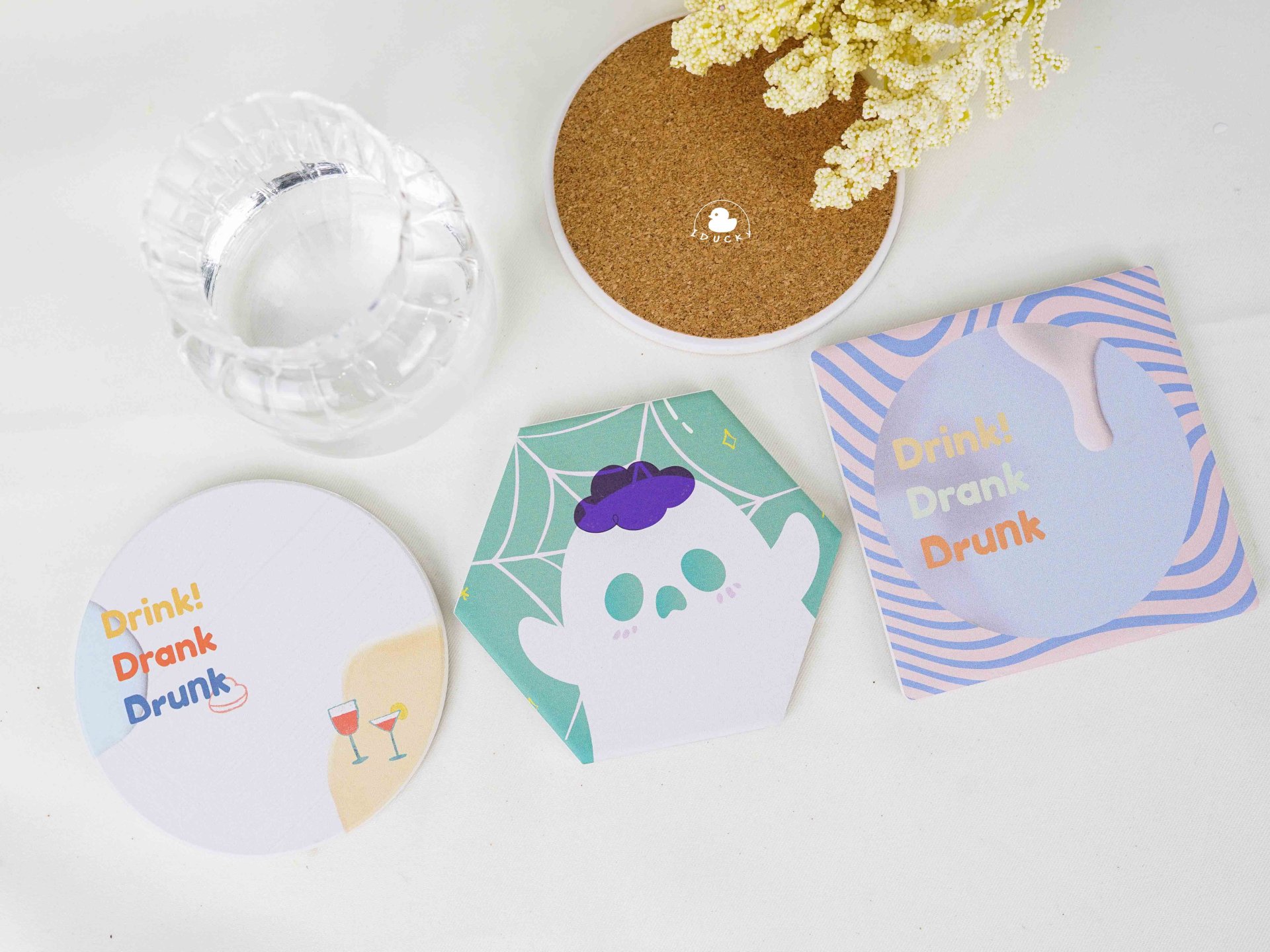 รับทำที่รองแก้วน้ำ