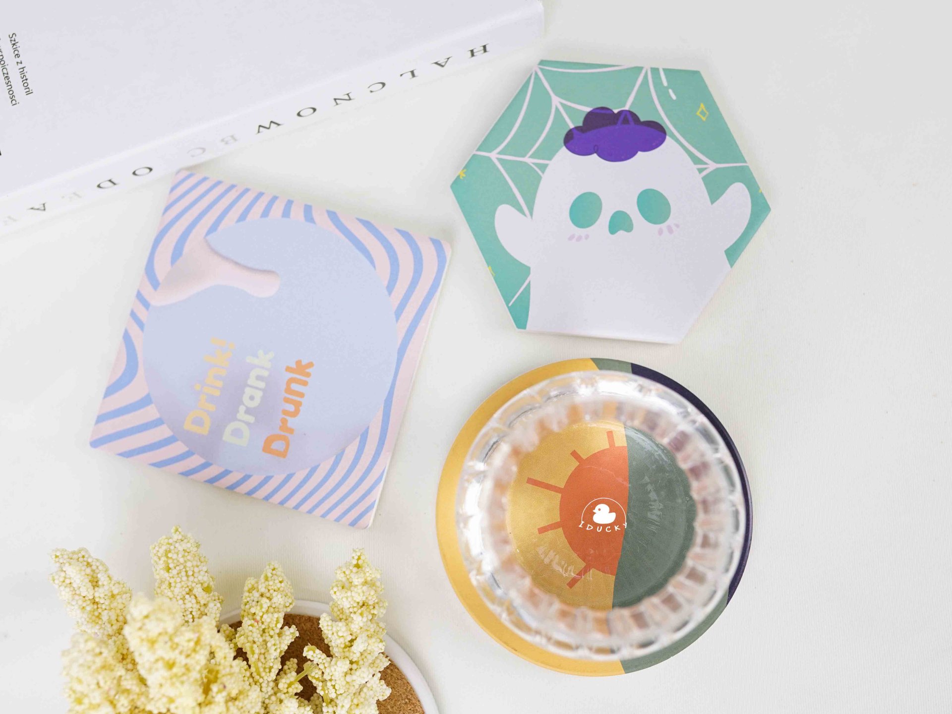 รับทำที่รองแก้วน้ำ