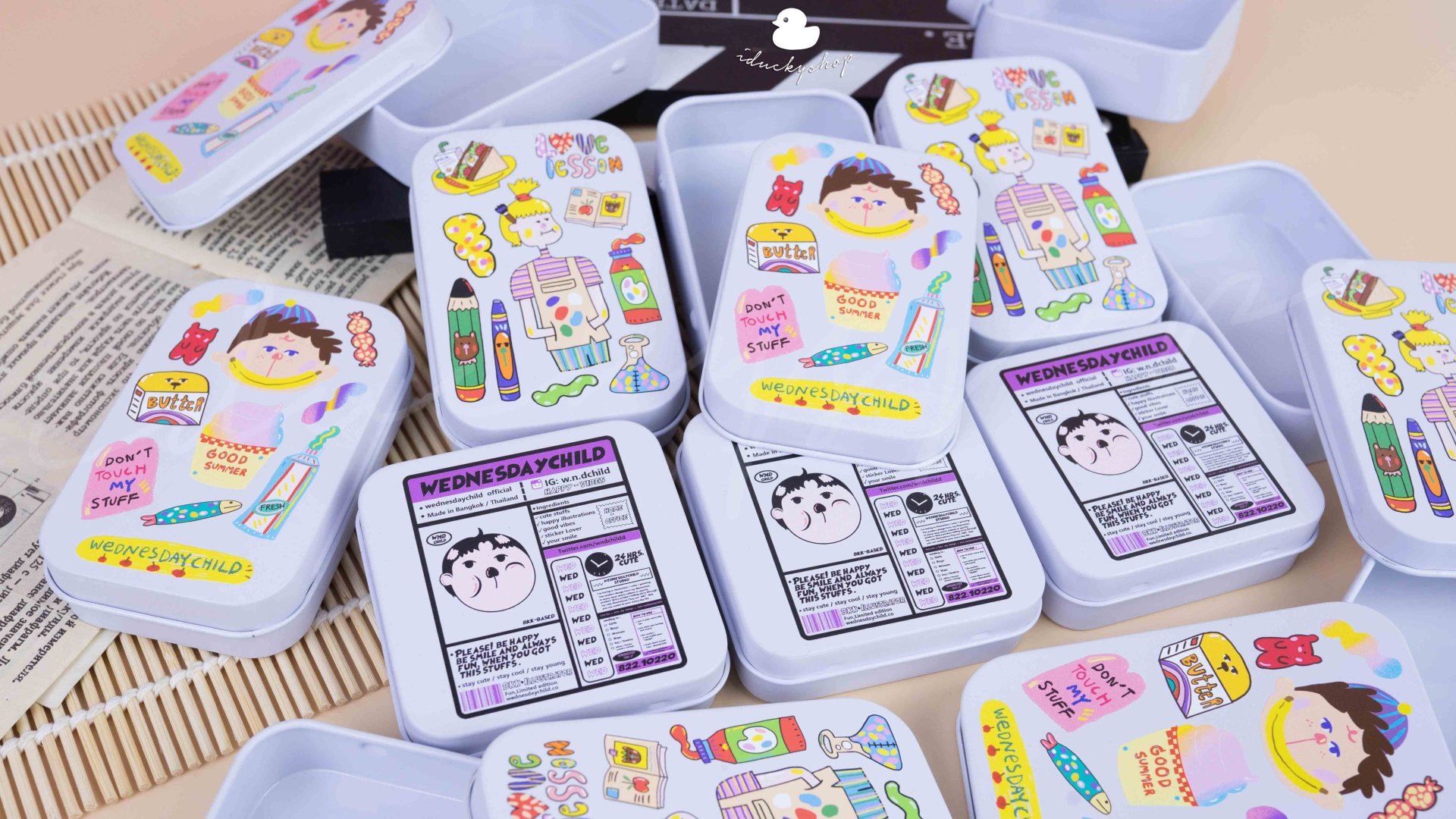 รับสกรีนกล่องเหล็ก