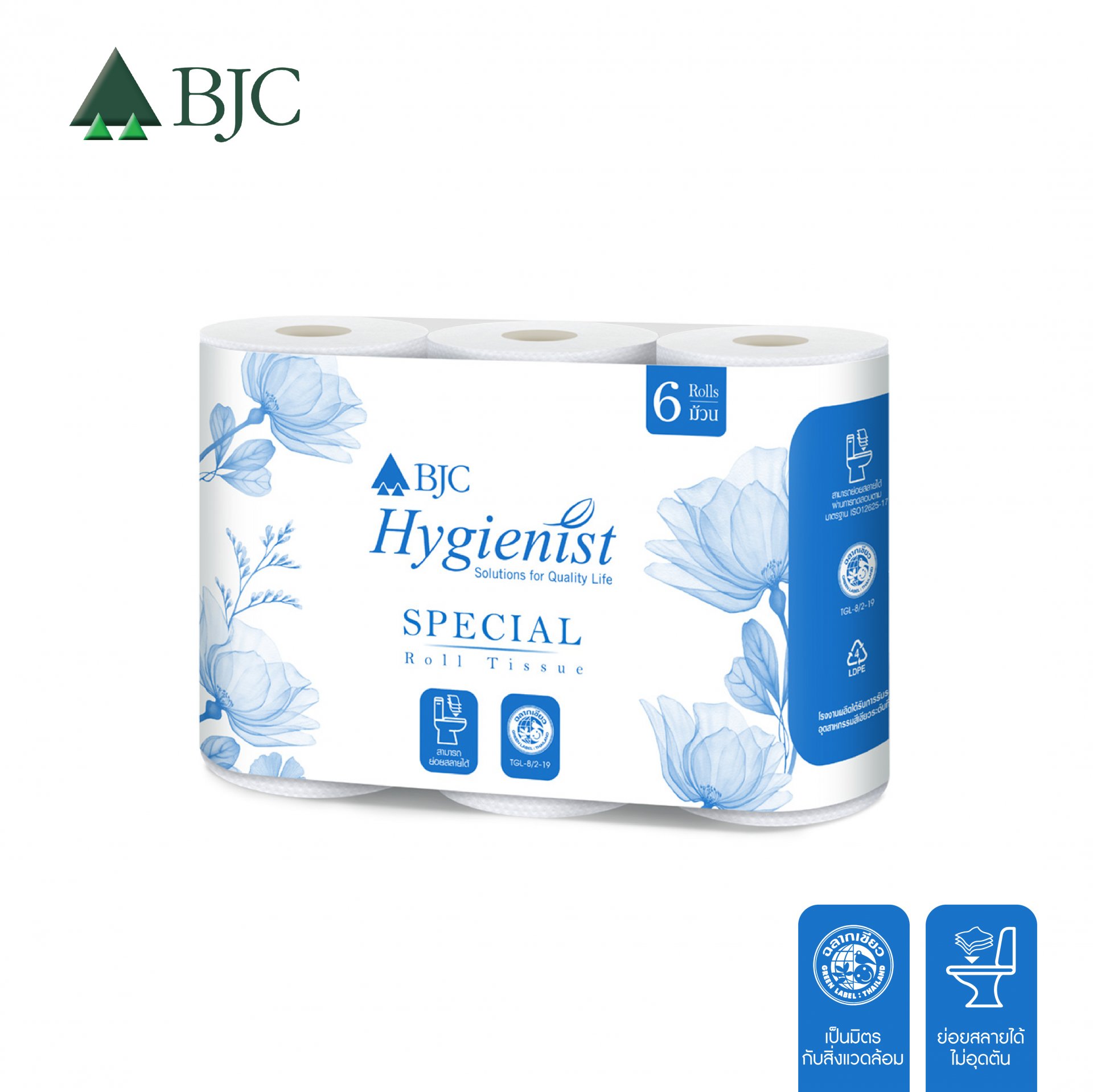 BJC Hygienist Special Roll Tissue 6"r