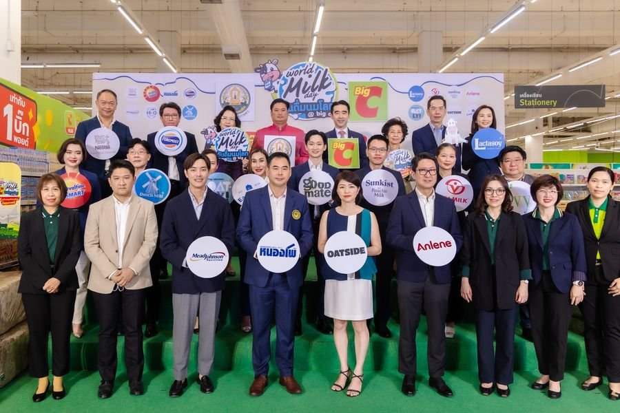East Field ร่วมเป็นส่วนหนึ่งของกิจกรรม “World Milk Day วันดื่มนมโลก" @BigC ปีที่ 8