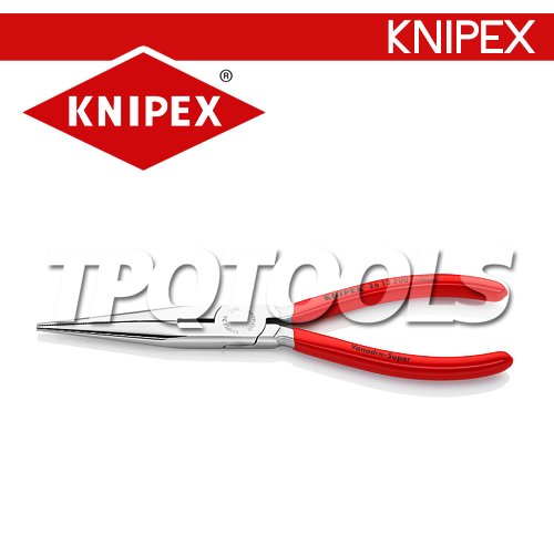 KN2613200 คีมปากแหลมยาว  200 มม.ด้ามหุ้มพลาสติก "KNIPEX"