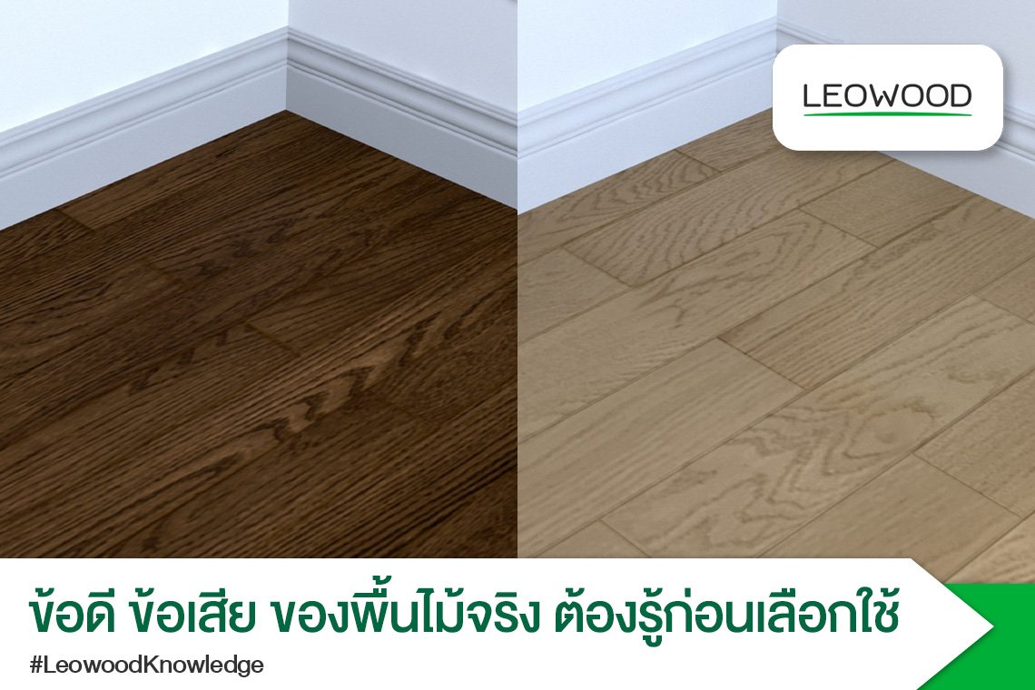 ข้อดี ข้อเสีย ของพื้นไม้จริง ต้องรู้ก่อนเลือกใช้ 
