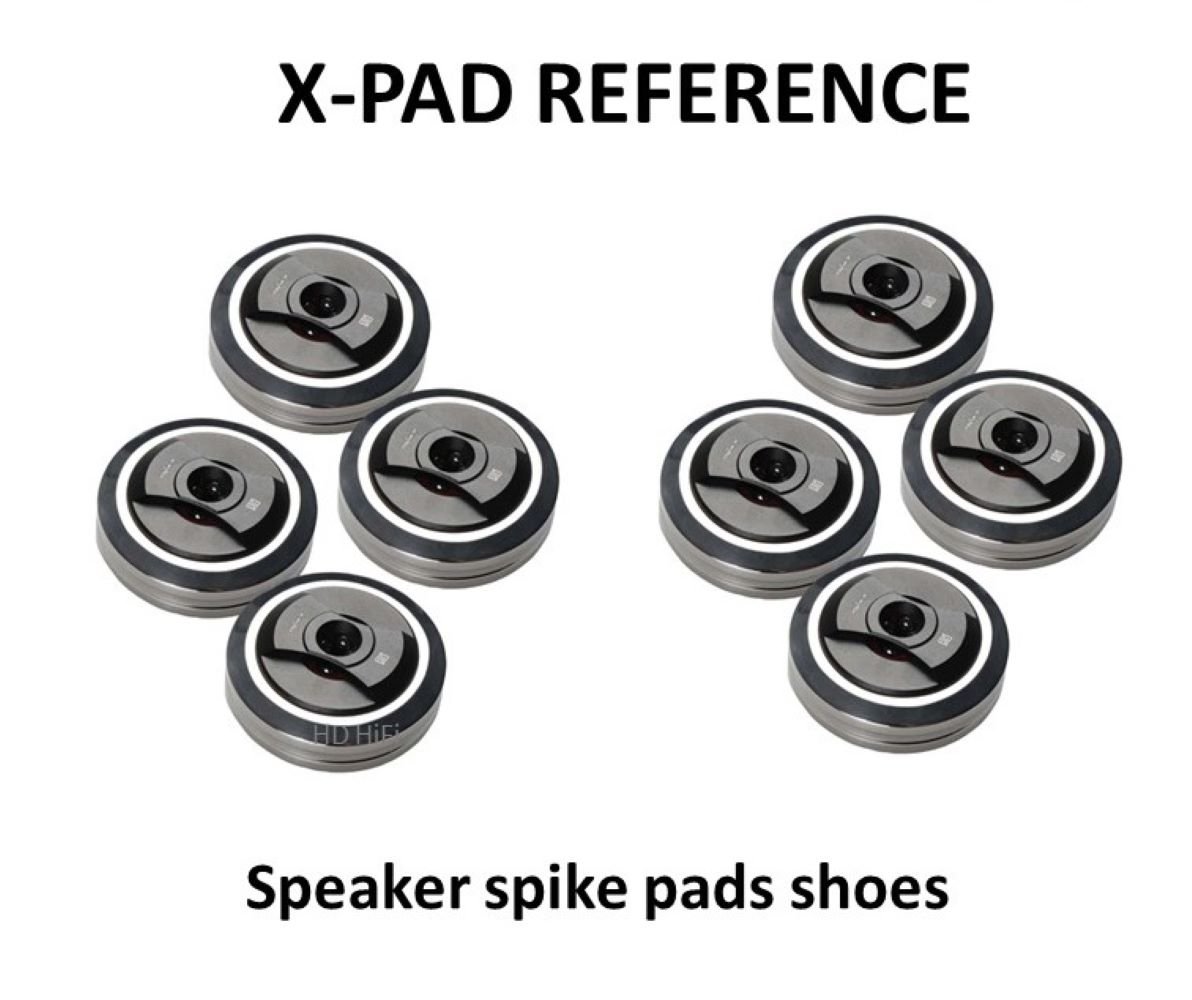 AUDIO BASTION X-PAD REF 3層アルミニウムスパイクパッド AUDIO