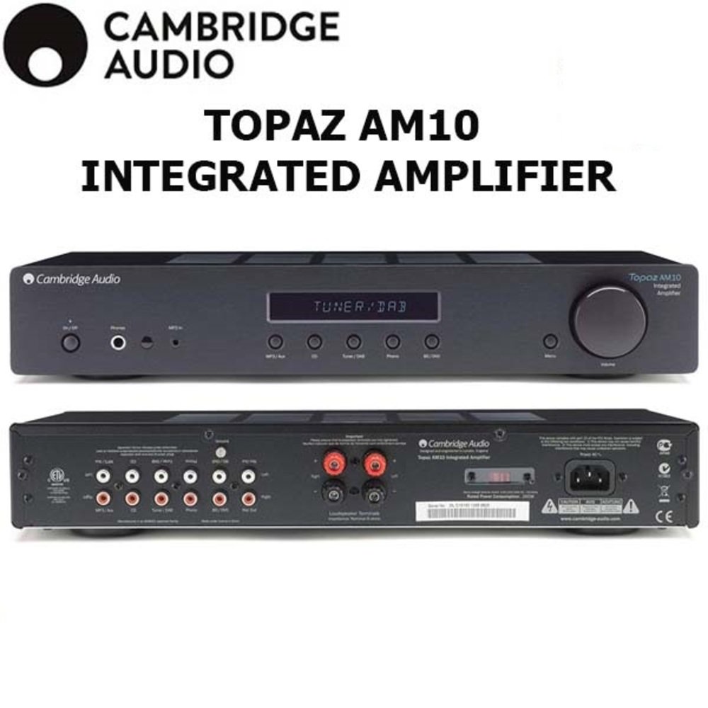 CAMBRIDGE AUDIO Topaz AM10 (Black) Integrated Amplifier