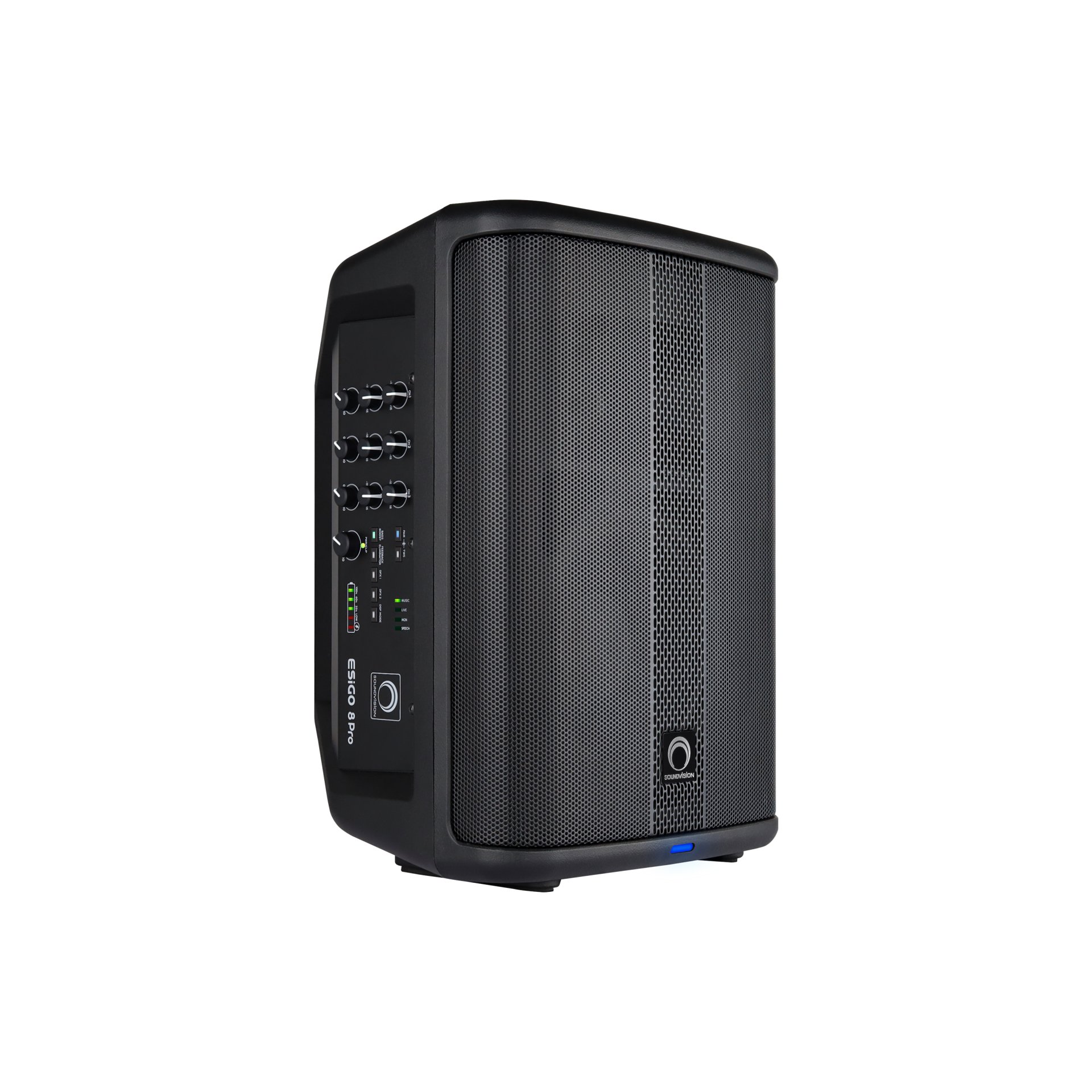 SOUNDVISION ESiGO 8 Pro PROFESSIONAL PORTABLE POWERED SPEAKER