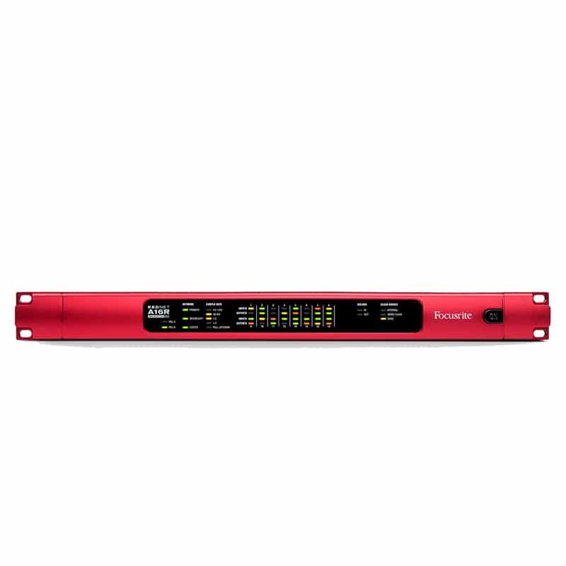 FOCUSRITE RedNet A16R MkII Dante Audio Interface