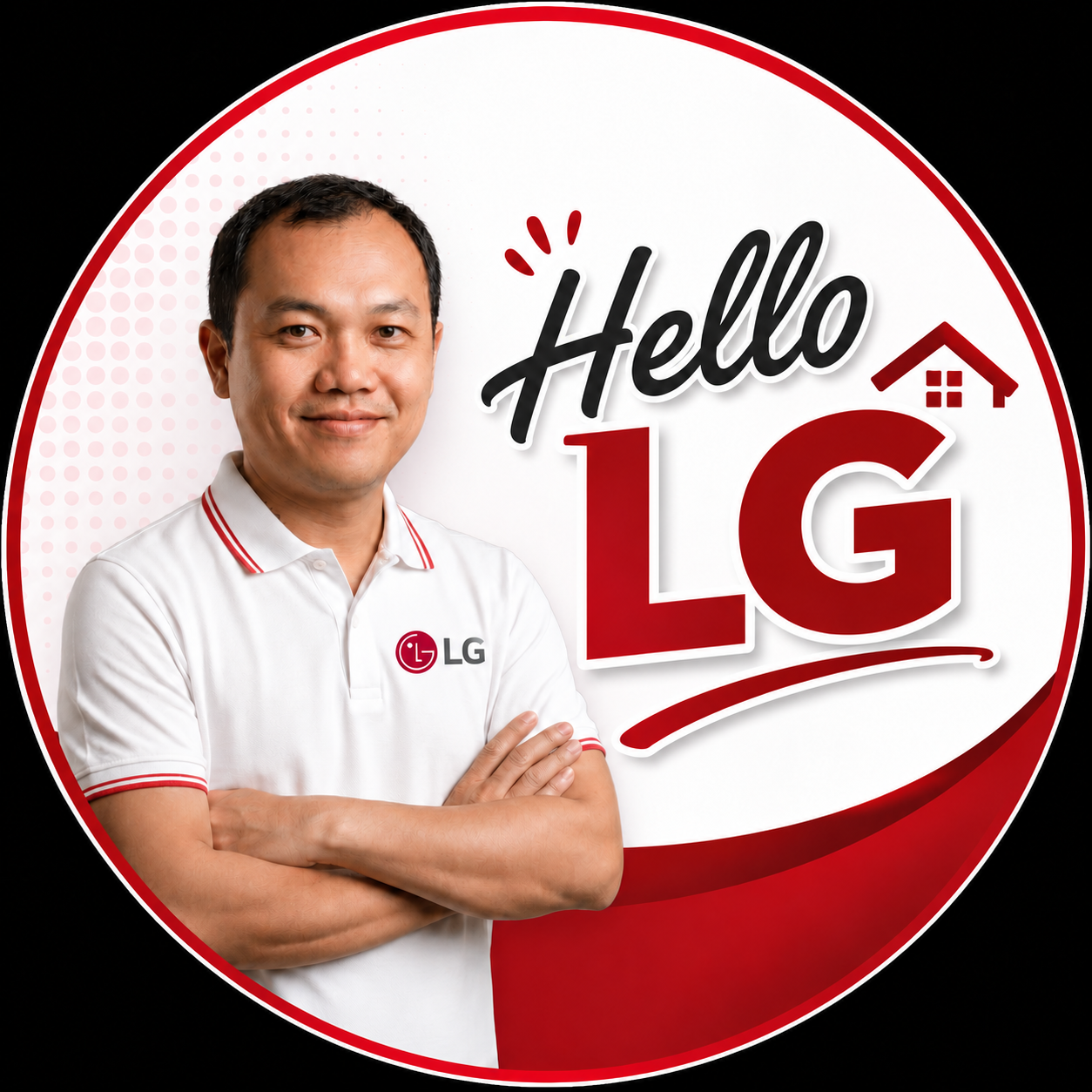 ภาพประชาสัมพันธ์ Hello LG สำหรับแนะนำตัวแทนขาย LG Subscribe
