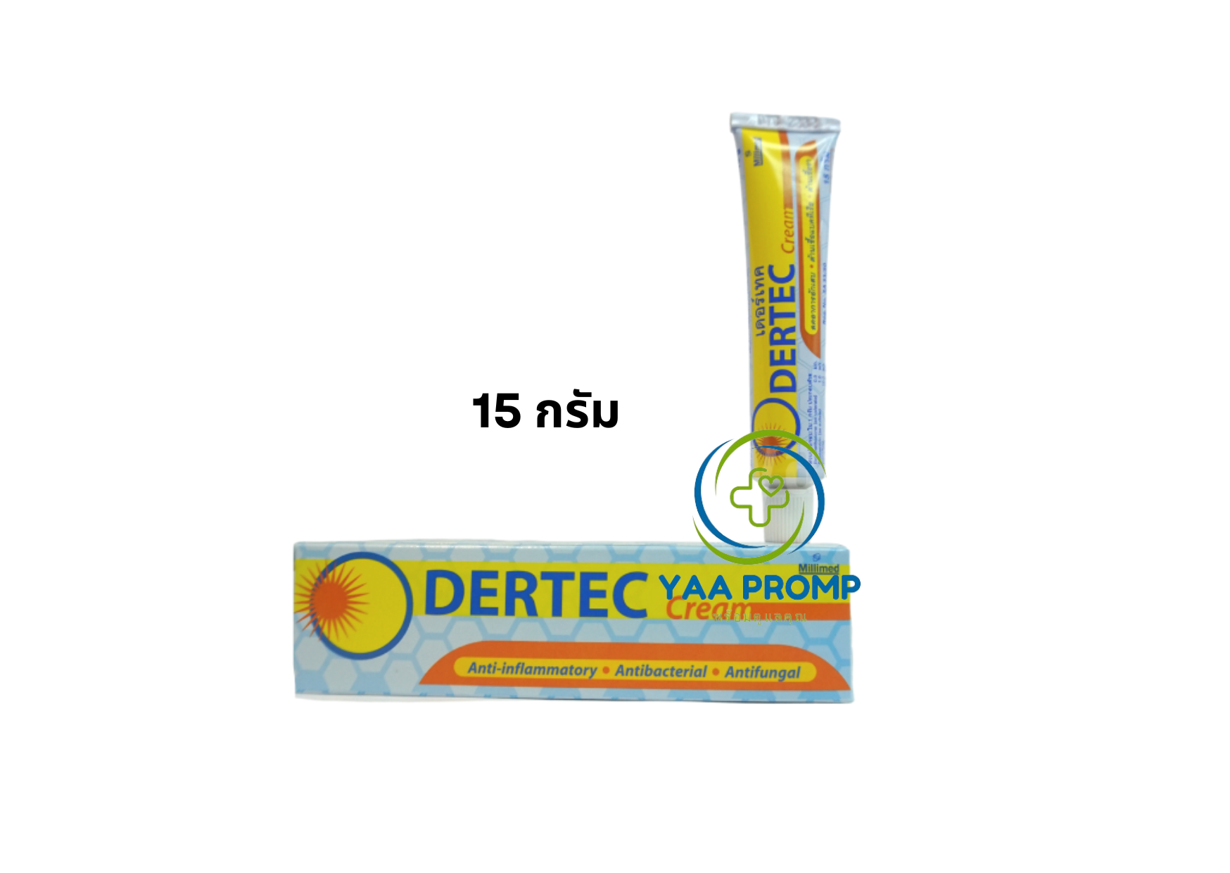 DERTEC CREAM เดอร์เทค ครีม ทาฆ่าเชื้อรา แก้คัน
