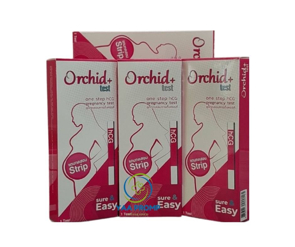 ORCHID ออร์คิด พลัส ชุดตรวจการตั้งครรภ์ ชนิดแผ่นจุ่ม
