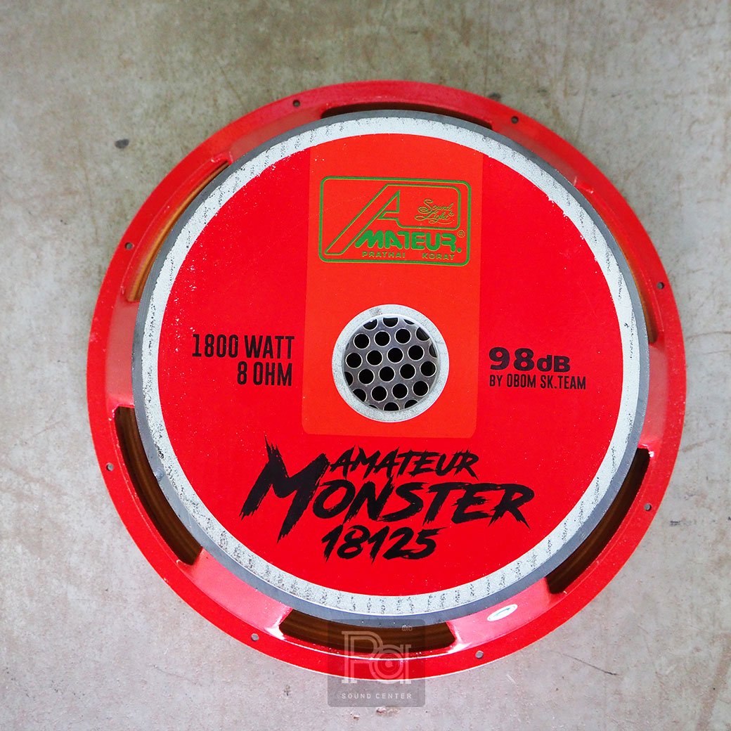 AMATEUR MONSTER 18125 ดอกลำโพง 18 นิ้ว 1800 วัตต์