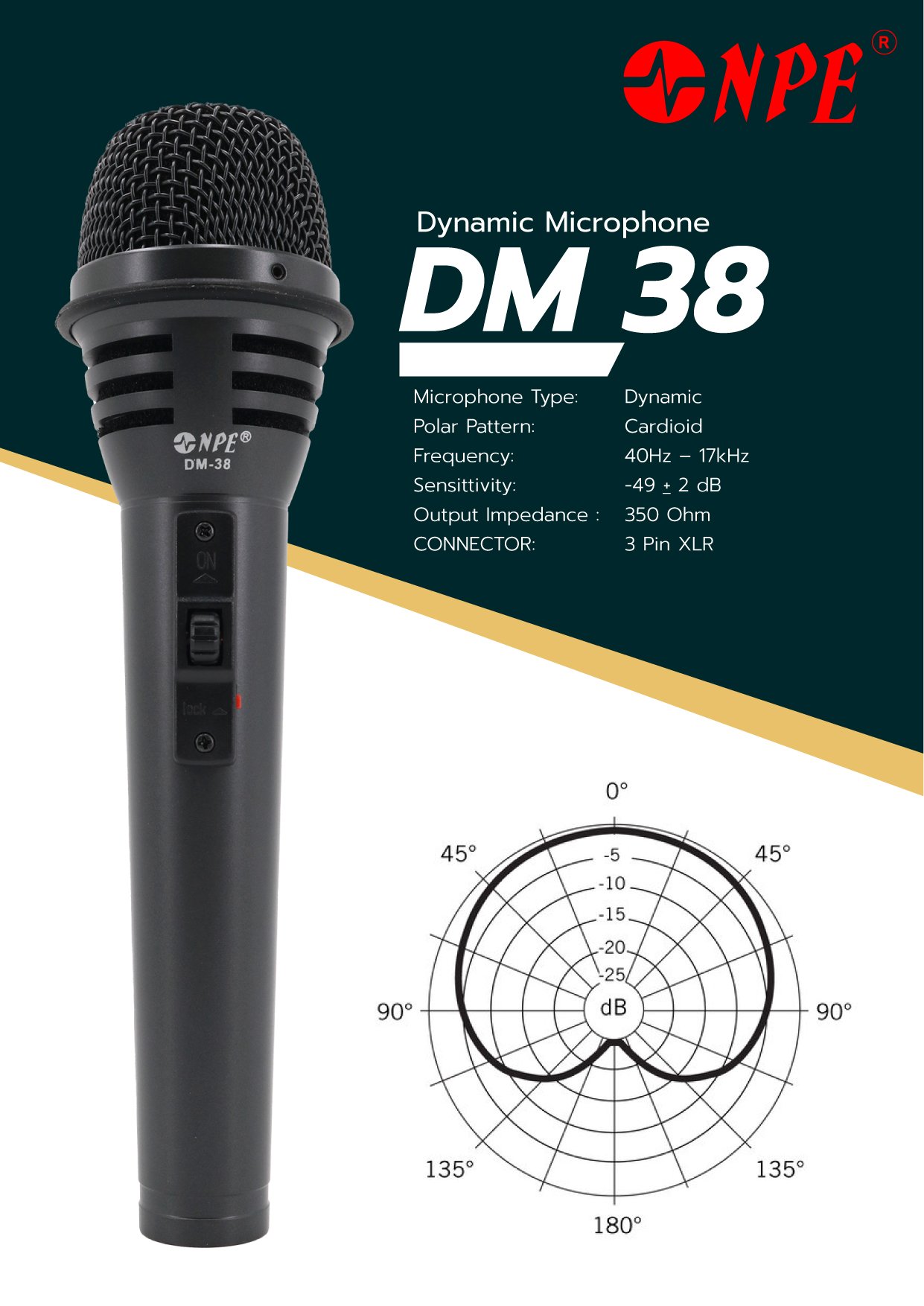 Deals Microphone DM-38