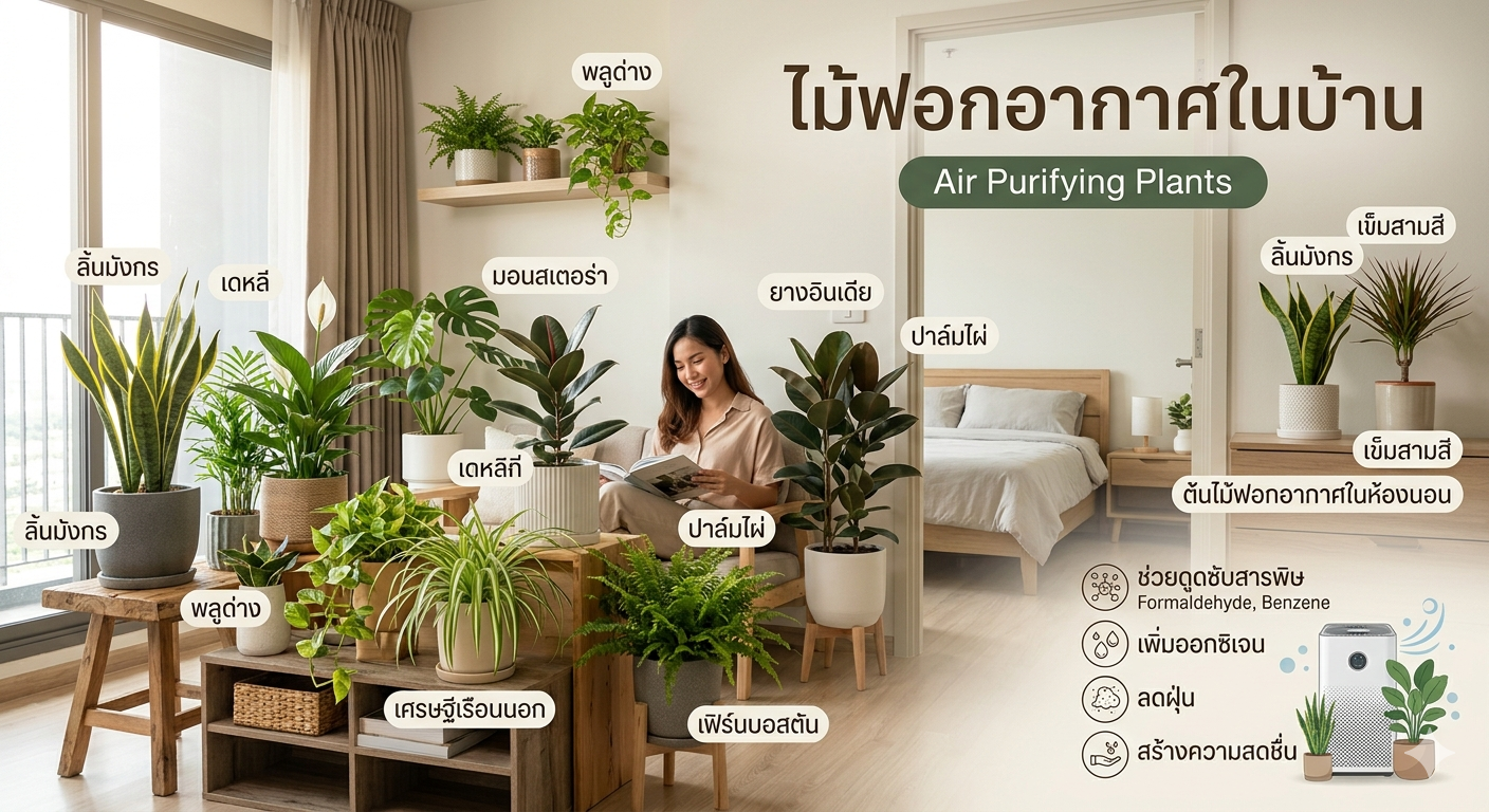 ต้นไม้ฟอกอากาศ