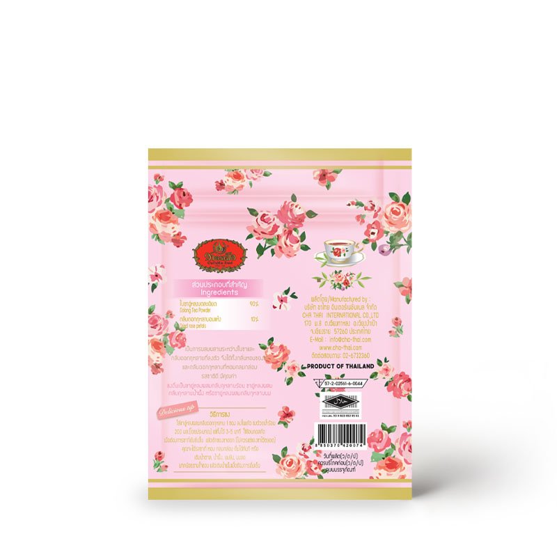 Rose Tea Original Sachet Packed In Bag - cha-thai
