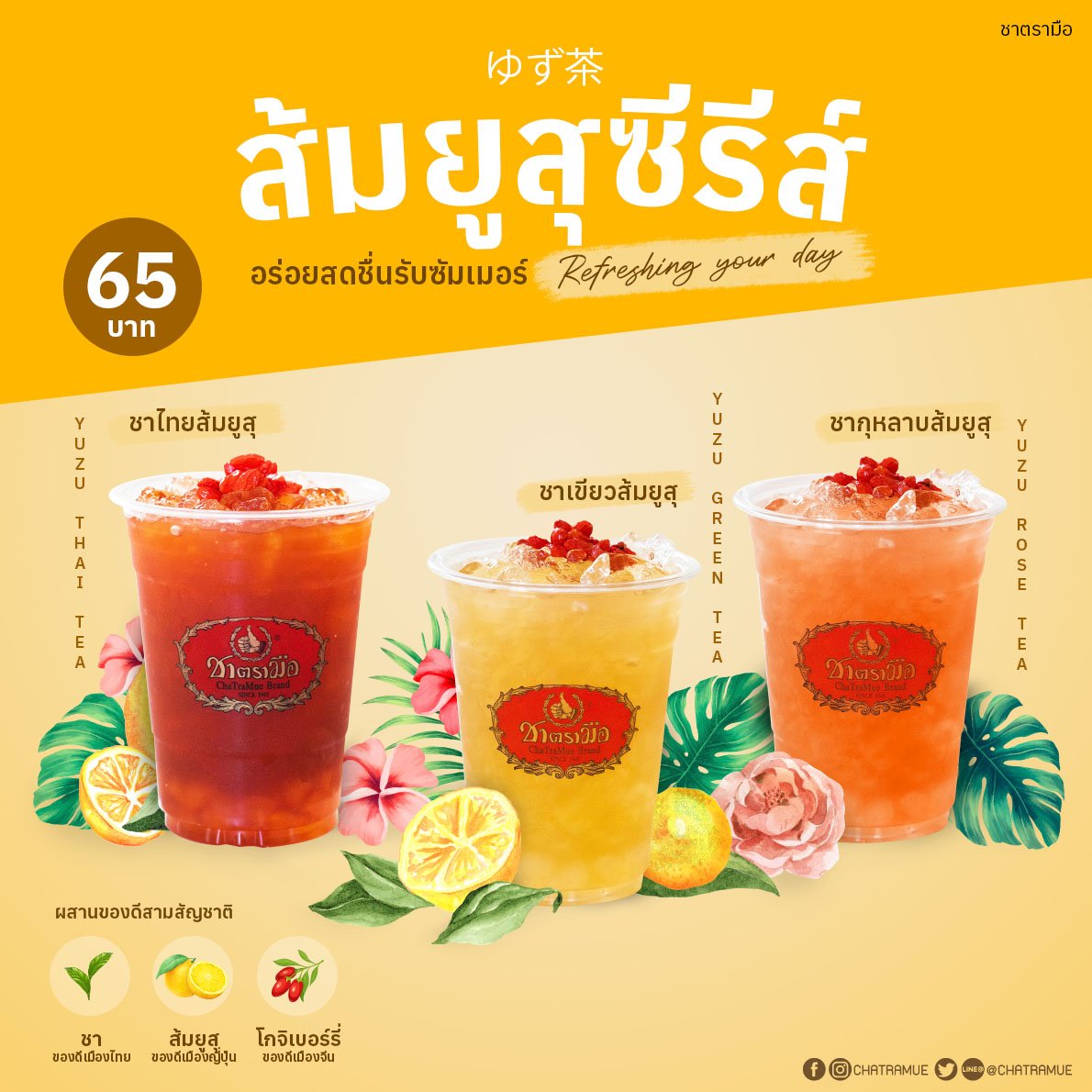 ตรวจสอบสาขาร่วมจำหน่ายชาส้มยูสุซีรีส์ ตรวจสอบสาขาร่วมจำหน่ายชาส้มยูสุซีรีส์