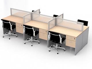 โต๊ะทำงานกลุ่ม 6ที่นั่ง