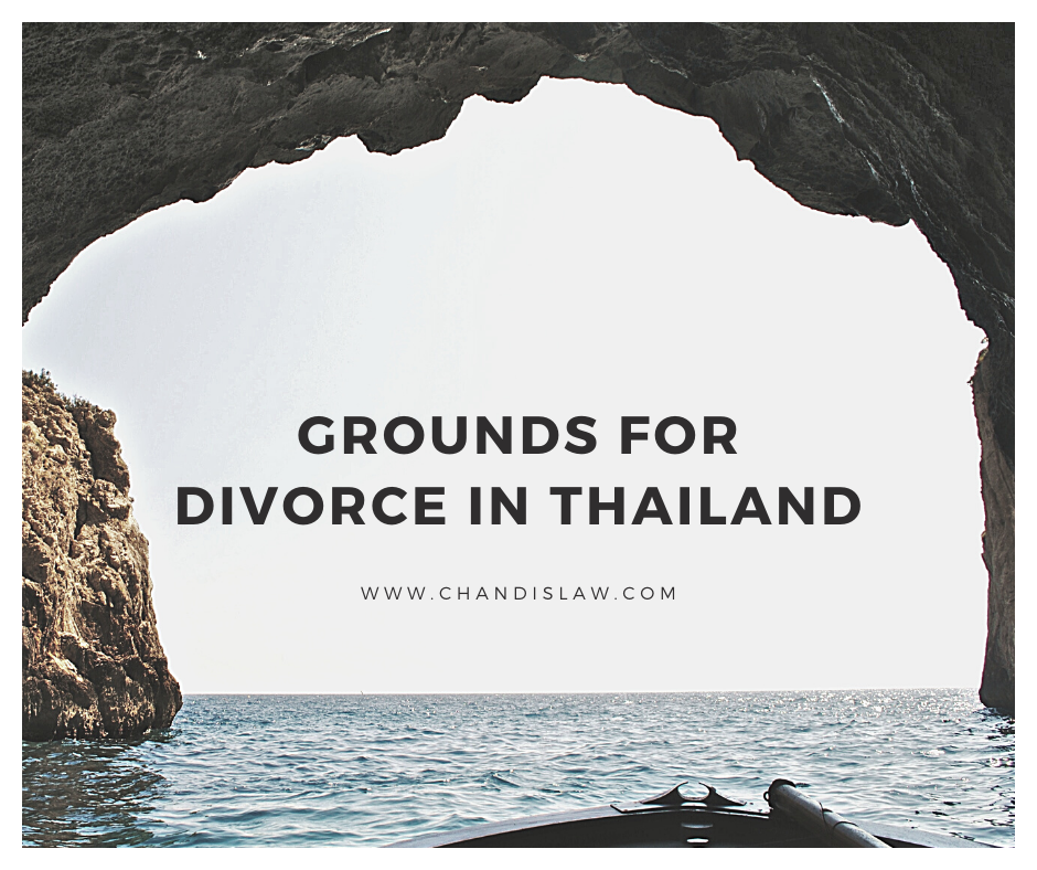 GROUNDS FOR DIVOCE IN THAILAND