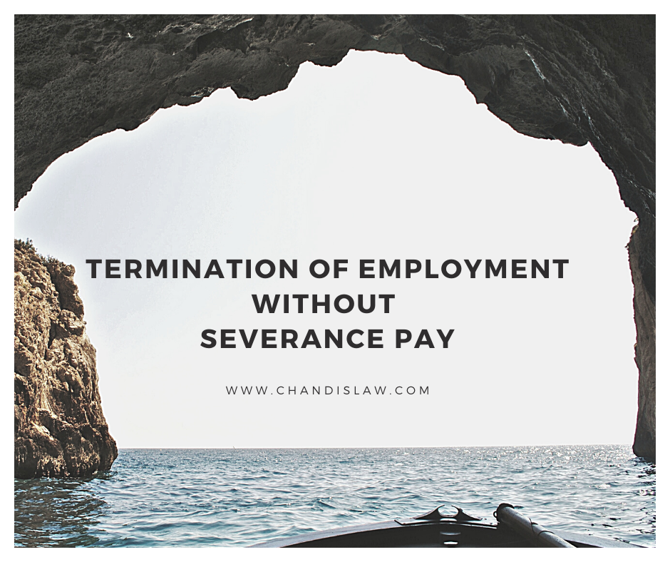 Termination of Employment without Severance Pay in Thai Labor Law