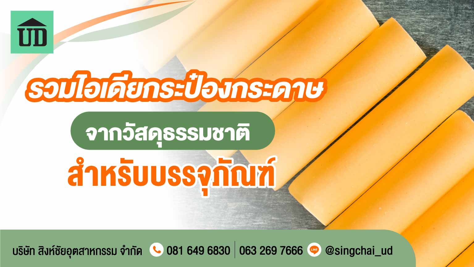 รวมไอเดียกระป๋องกระดาษ จากวัสดุธรรมชาติ สำหรับบรรจุภัณฑ์