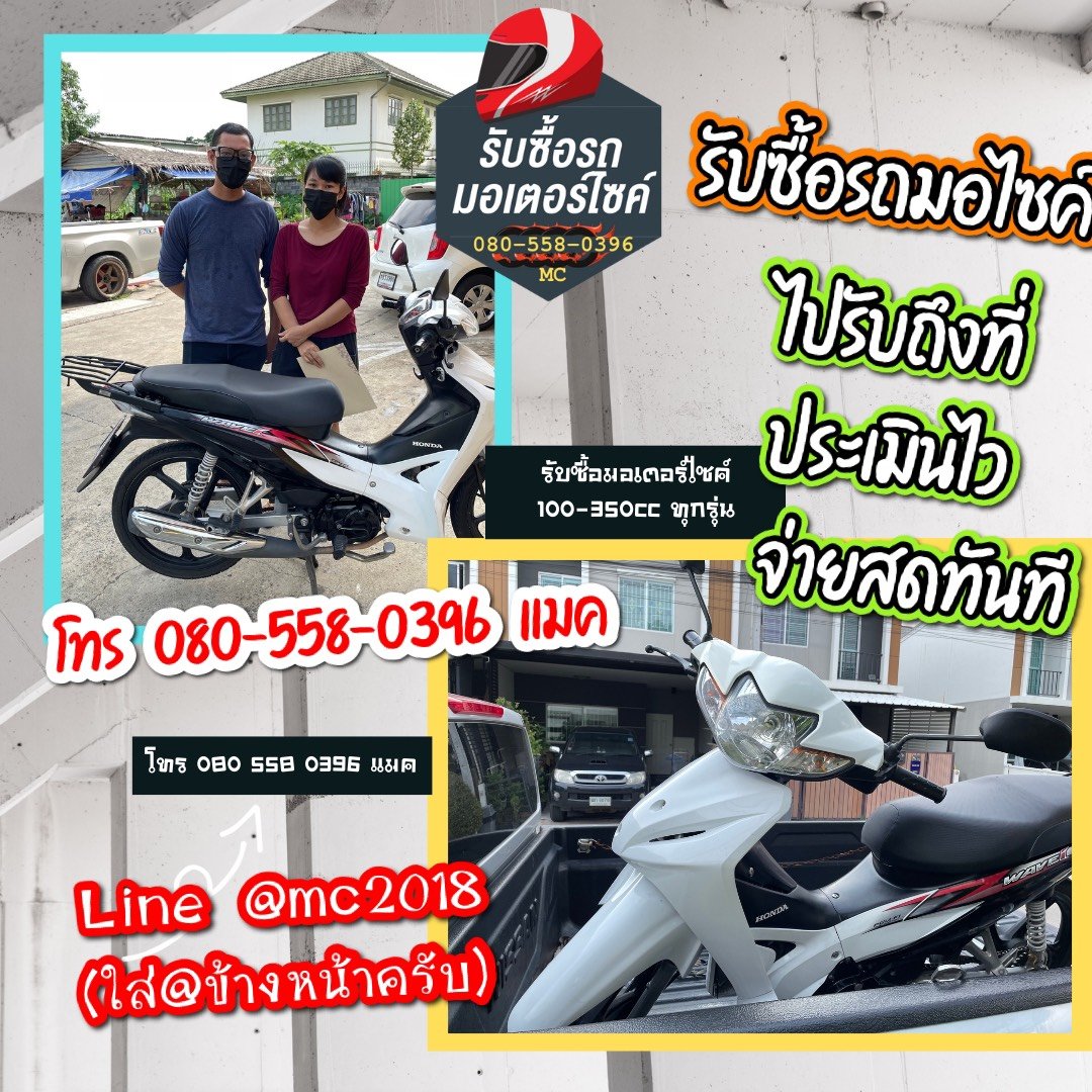 รับซื้อมอเตอร์ไซค์ธัญบุรี