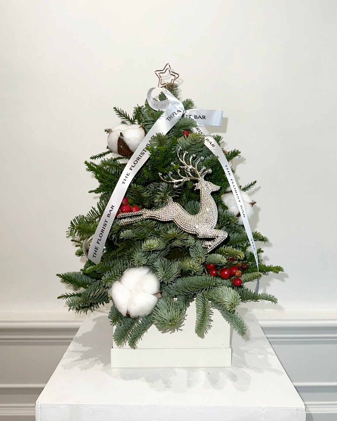 Christmas Real Pine ต้นสนแท้ มีกลิ่นหอมตั้งโต๊ะ