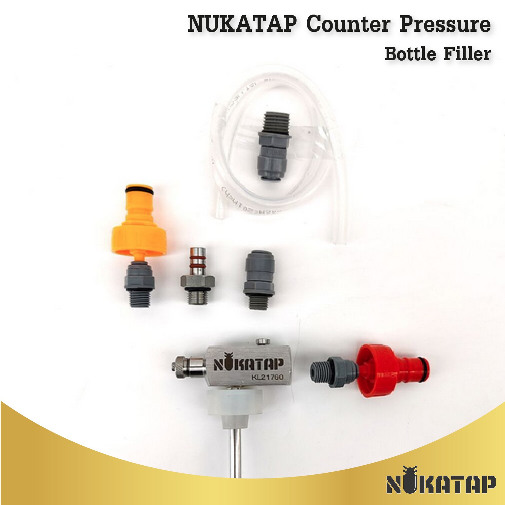 NUKATAP Counter Pressure Bottle Filler