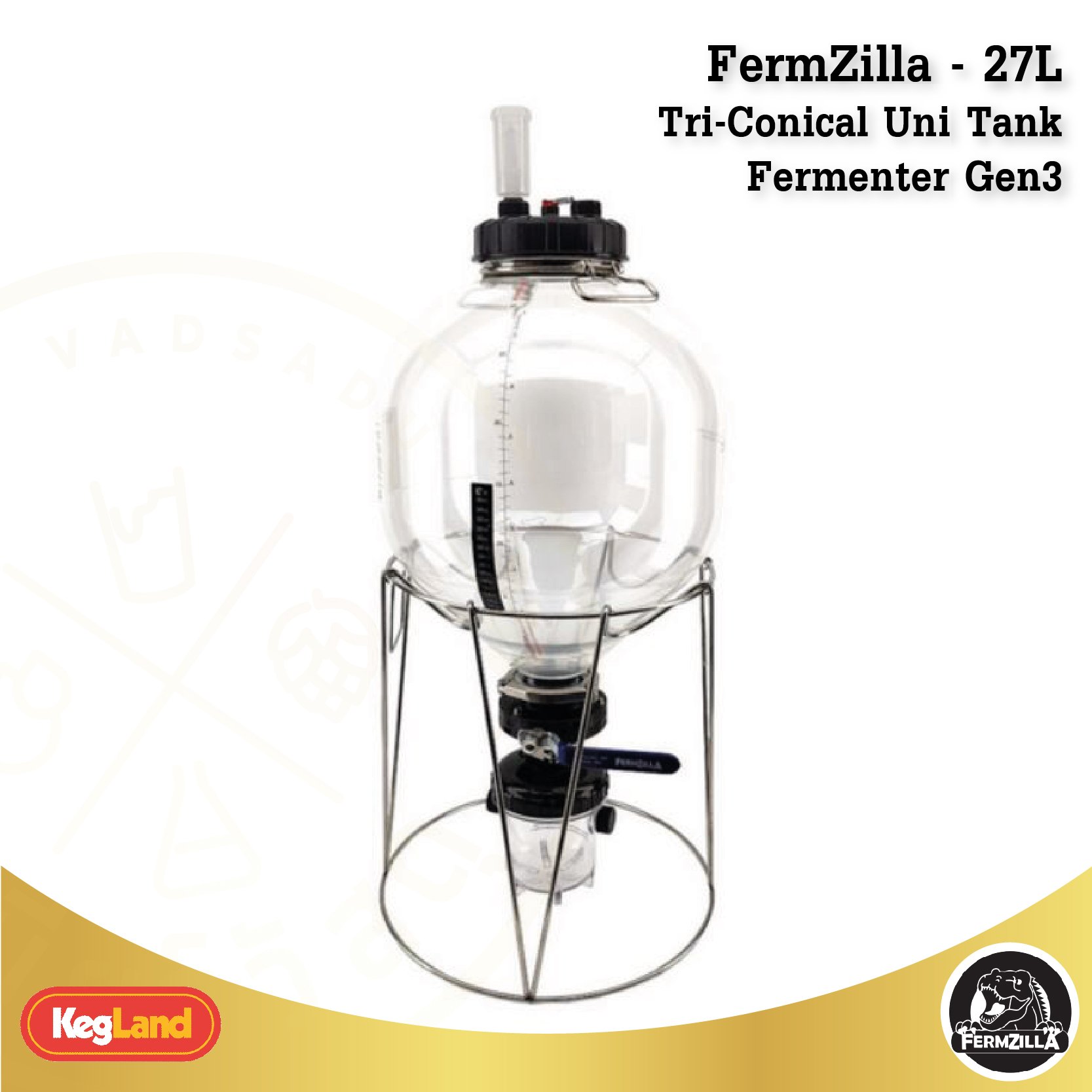 FermZilla - 27L - Tri-Conical Uni Tank Fermenter Gen3
