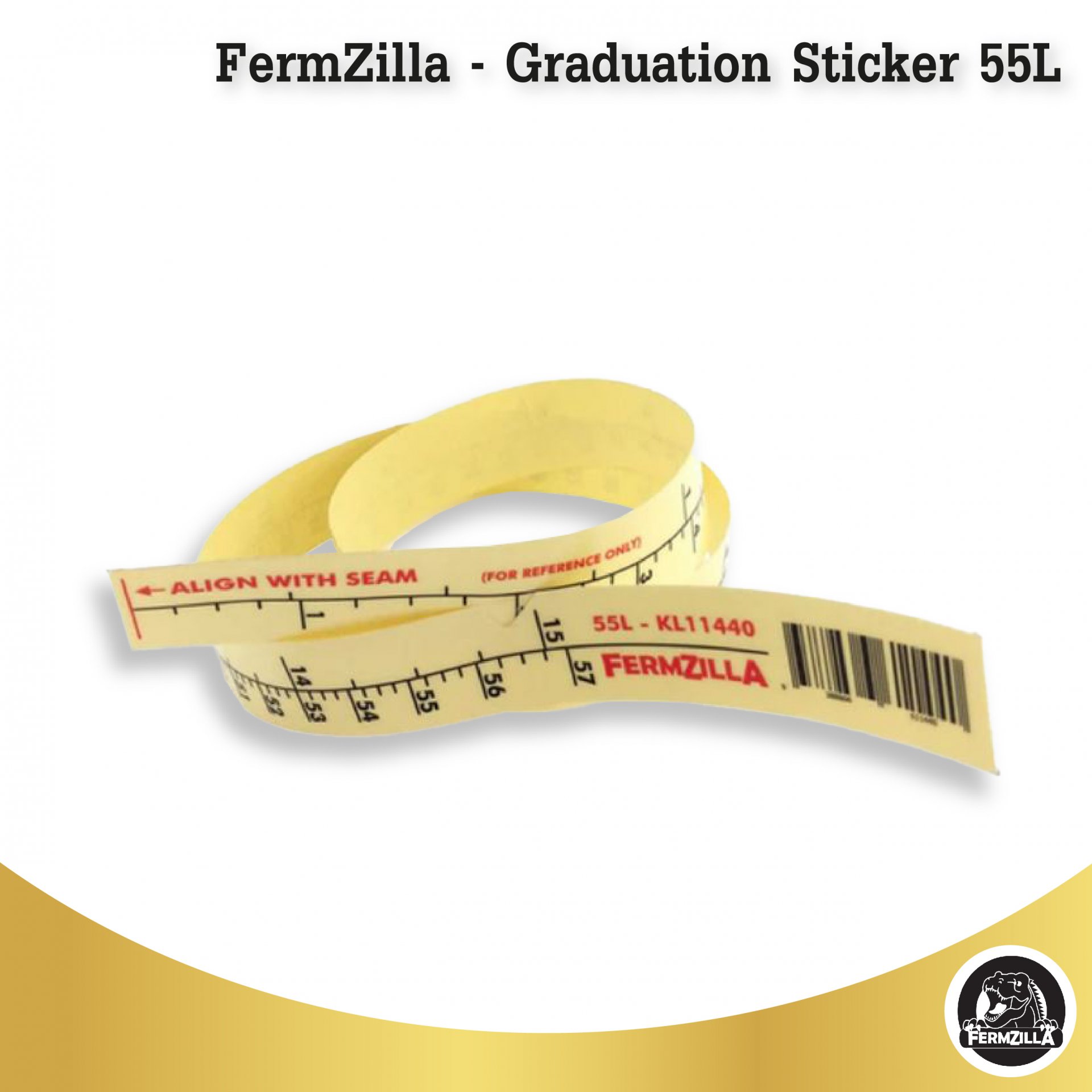 FermZilla - Graduation Sticker 55L
