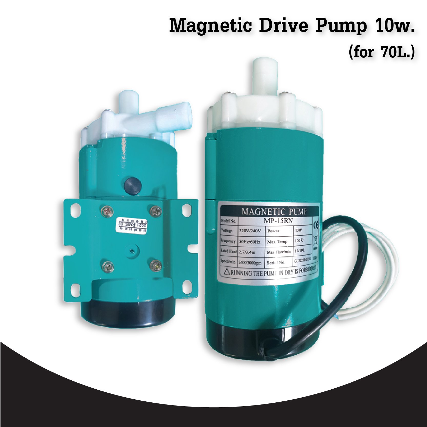 Magnetic Drive Pump 70L