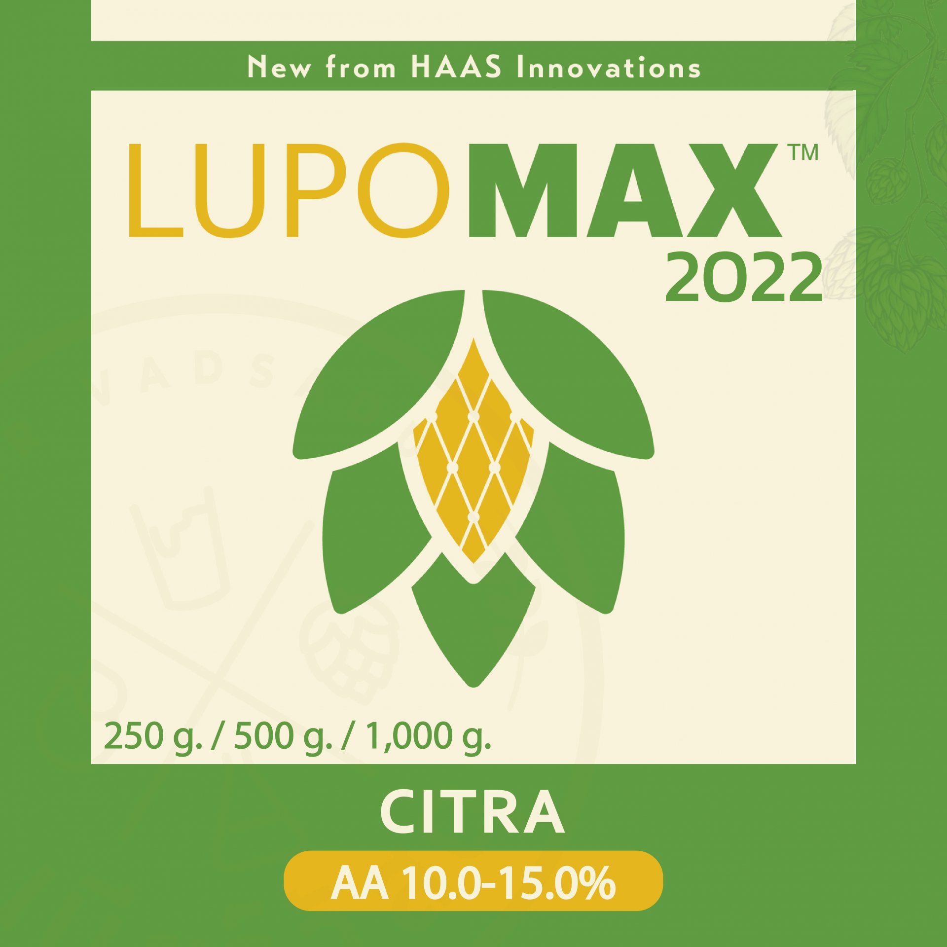 ฮอปทำเบียร์ Lupomax Citra