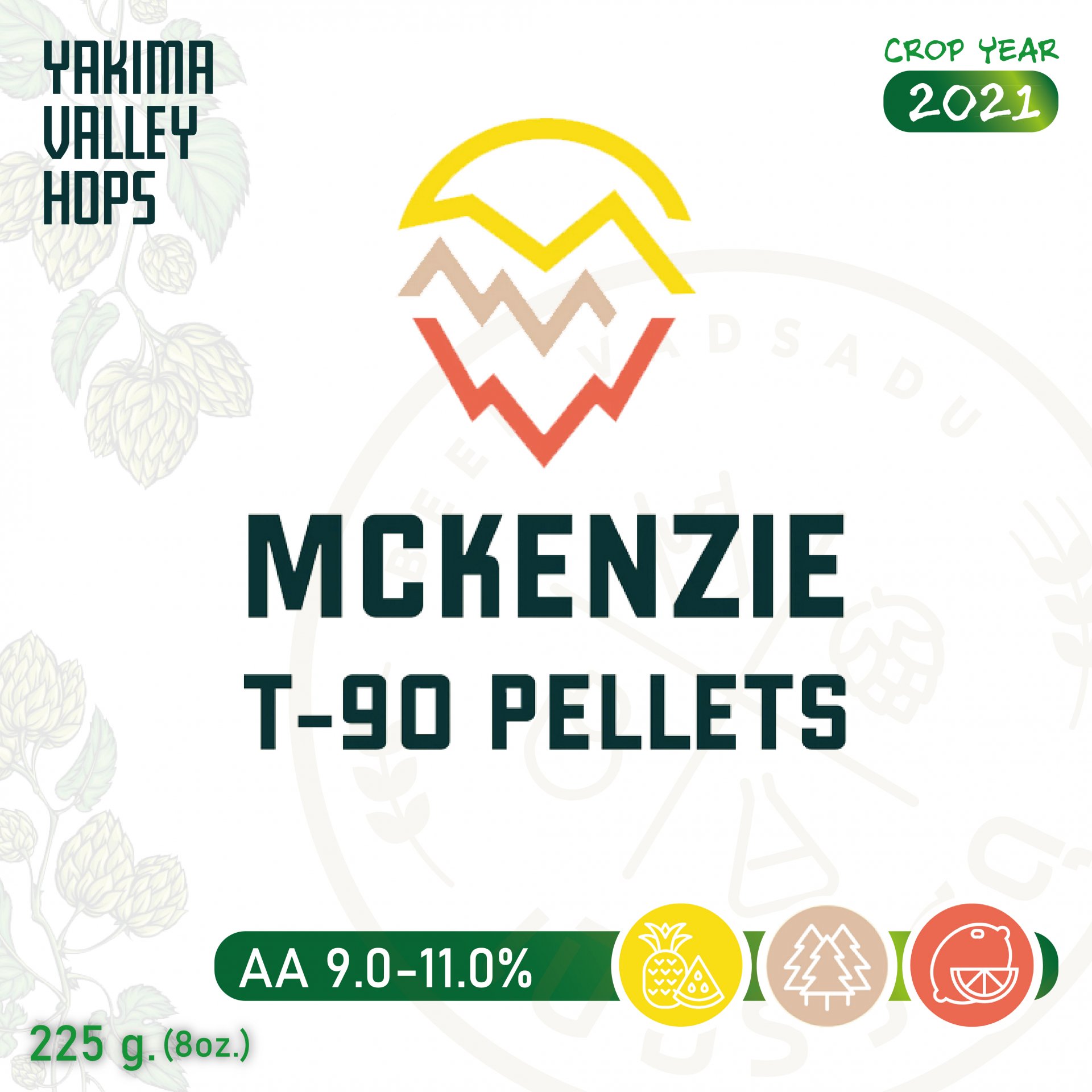 ฮอปทำเบียร์ McKenzie Hops (225g)