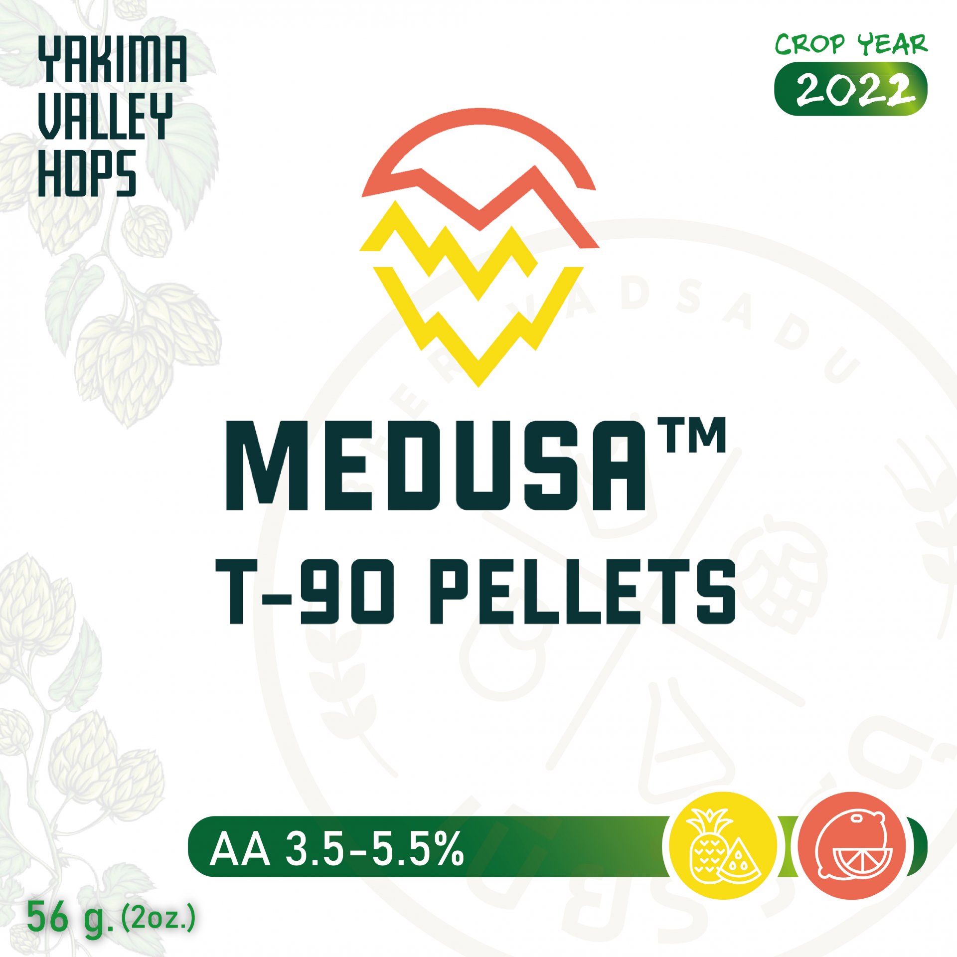 ฮอปทำเบียร์ MEDUSA™ 56g