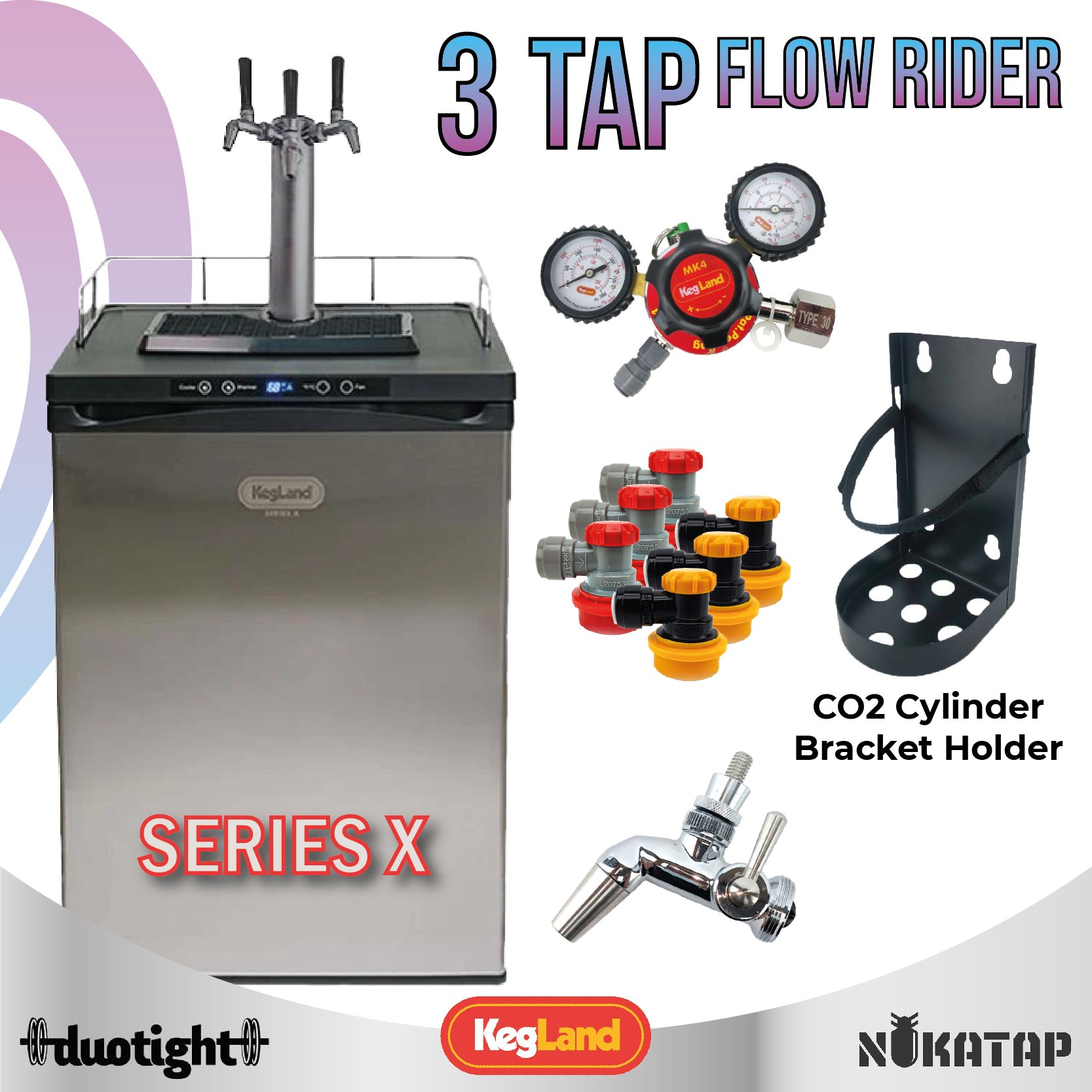 3 Tap Flow Rider set