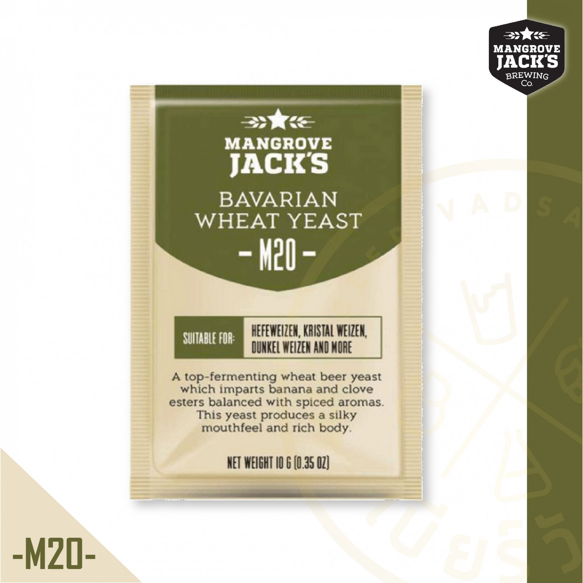 Mangrove Jack's Bavarian Wheat M20 Dry Yeast