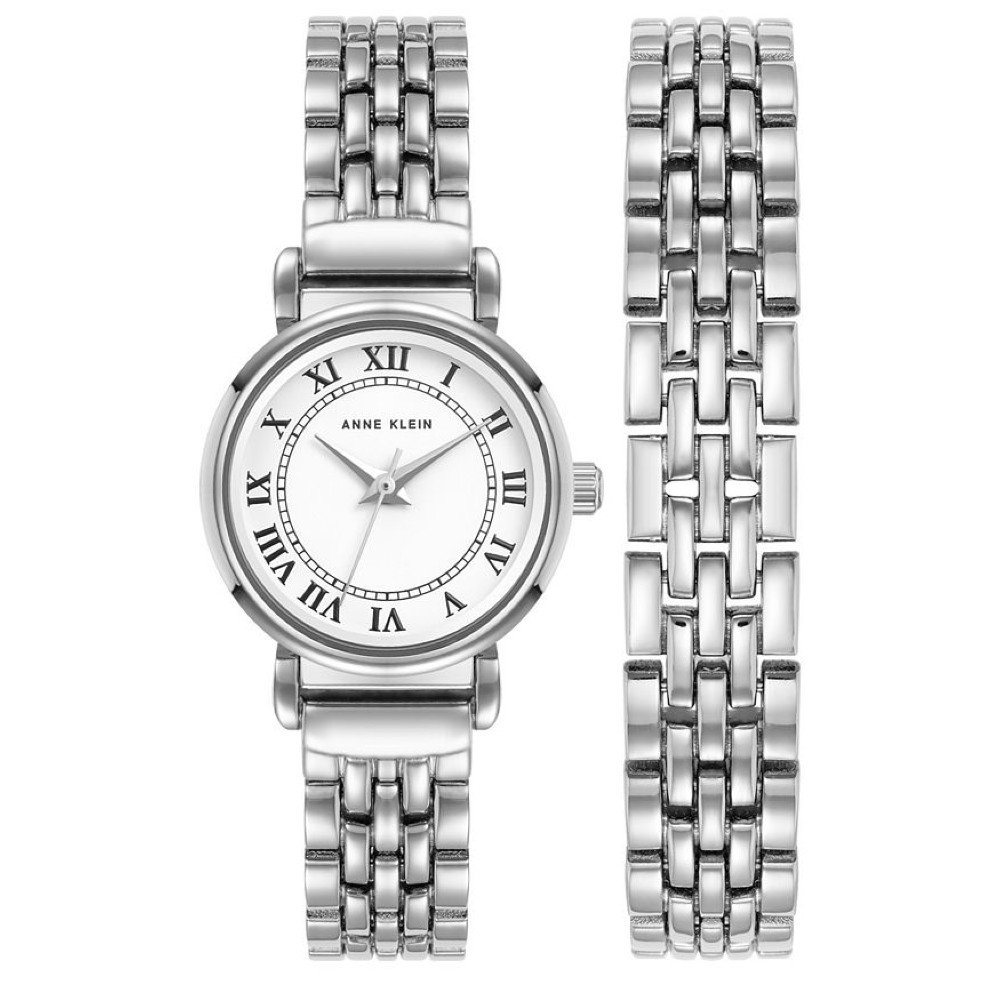 Anne Klein AK/4145SVST นาฬิกาข้อมือผู้หญิง silver-tone