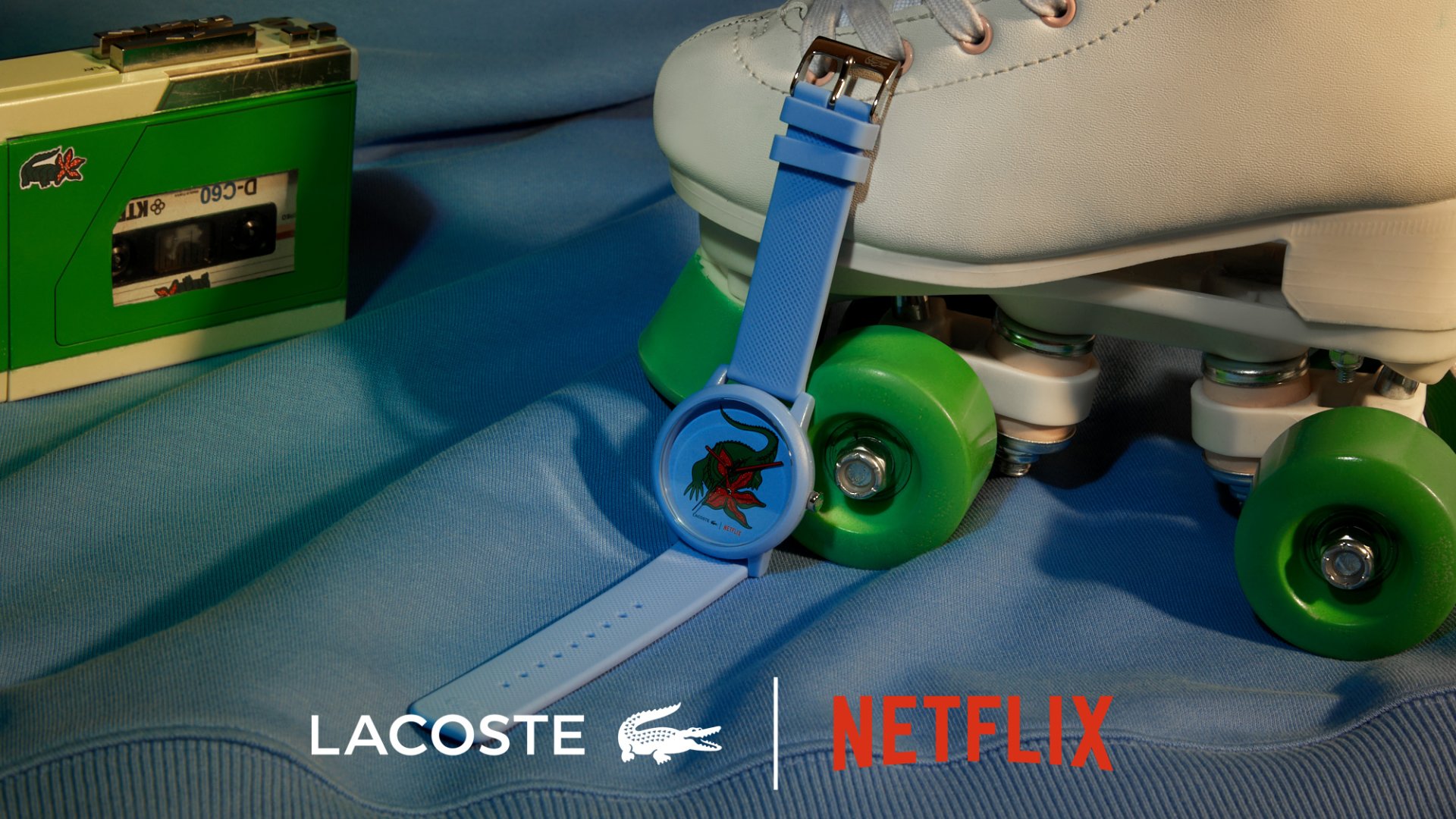 Lacoste x Netflix Banner