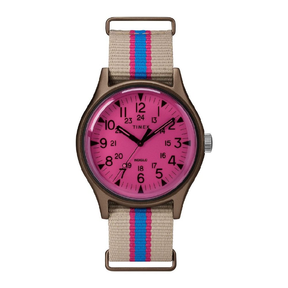 Timex MK1 ALUM PINK CRYSTAL นาฬิกาข้อมือ Unisex