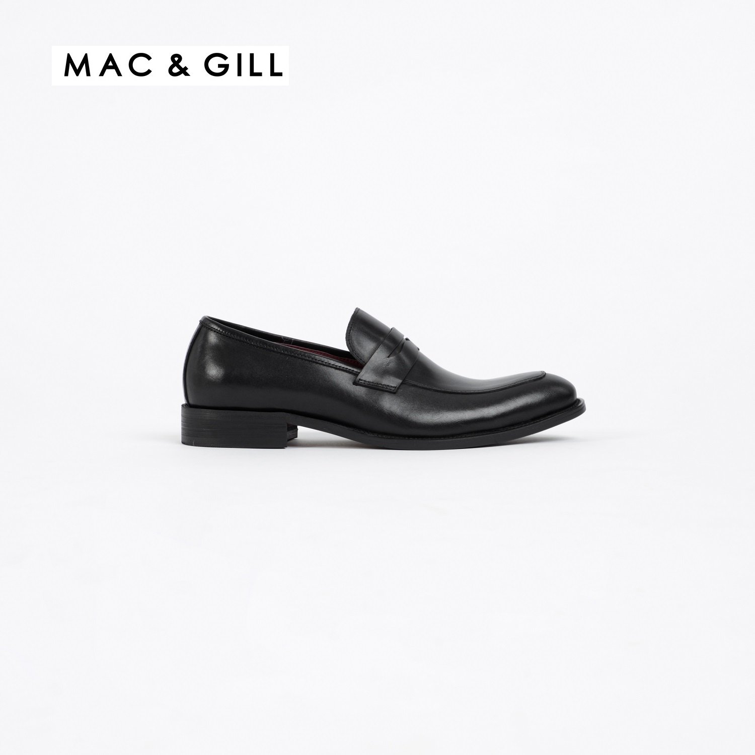 MAC&GILL Classic Smith Leather Penny GOODYEAR WELT in Black