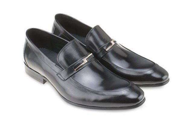 MAC & GILL Leather Moc Toe Slip On Loafer Classic Dress shoes