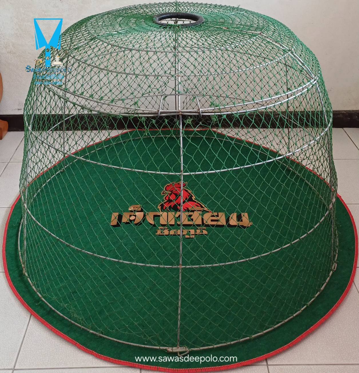 ขอบพระคุณ เด็กเซียน ชัยภูมิ  พรมรองสุ่มไก่ เย็บขอบ หนา 3-4 มิล  มุ้งไก่ชน ตัดเย็บด้วยผ้าสีเดียวทั้งหลัง เย็บผ้าทับหูแขวนไม่หลุดง่ายl เย็บเก็บชายมุ้ง  มีบริการปักชื่อ และโลโก้  สนใจสอบถามเพิ่มเติม  https://line.me/ti/p/VJeTnWFnQS  www.sawasdeepolo.com ️ 08