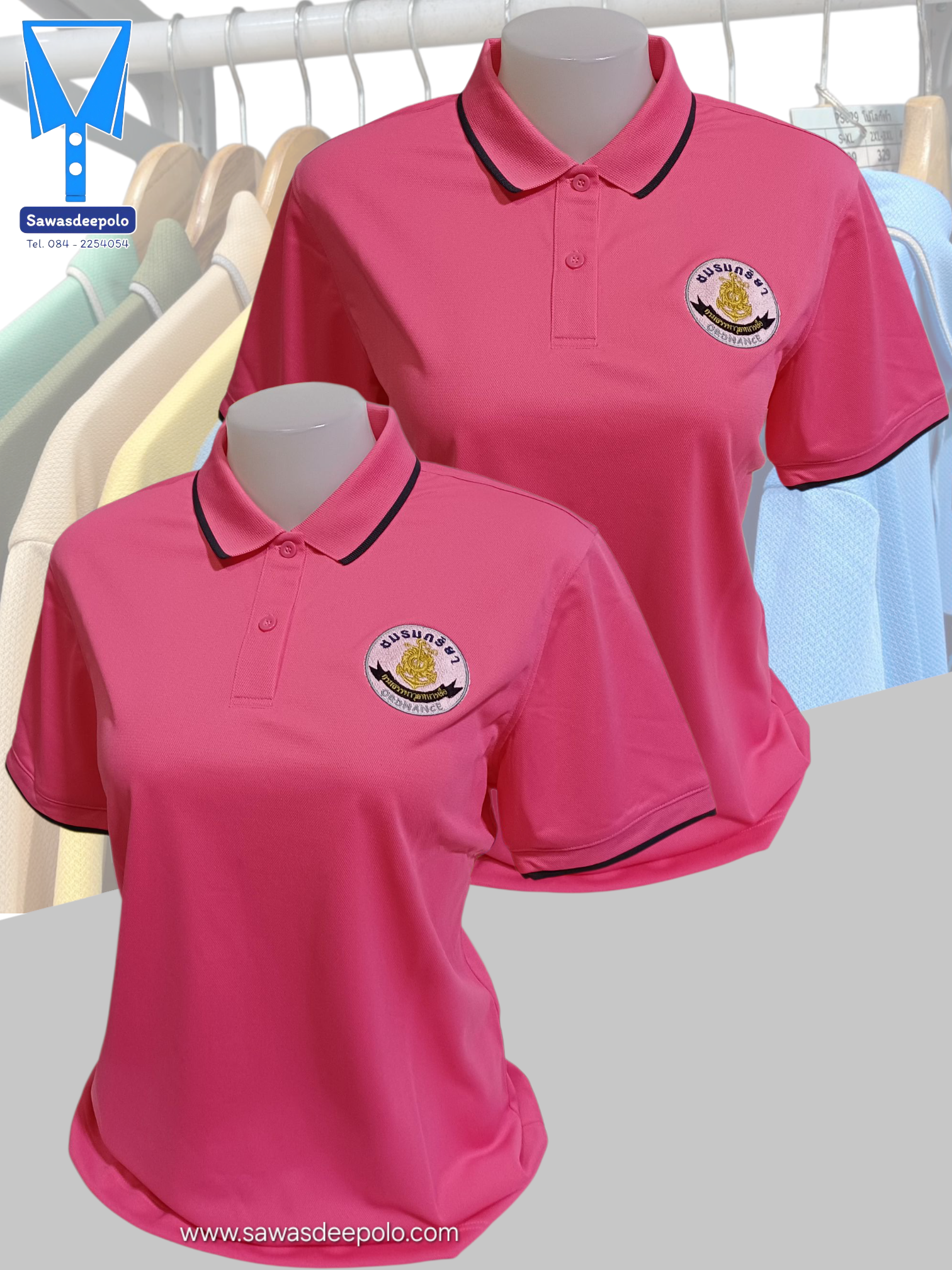 ขอบพระคุณชมรมภริยาสรรพาวุธทหารเรือ  เสื้อโปโลผ้าลูบาลานซ์ เนื้อผ้าเย็นระบายอากาศได้ดี ไม่ขึ้นขุยตลอดอายุการใช้งาน   พร้อมบริการปักโลโก้ สั่งได้ไม่มีขั้นต่ำ สนใจสอบถามเพิ่มเติม  https://line.me/ti/p/VJeTnWFnQS  www.sawasdeepolo.com ️ 0842254054 #sawasdeepo