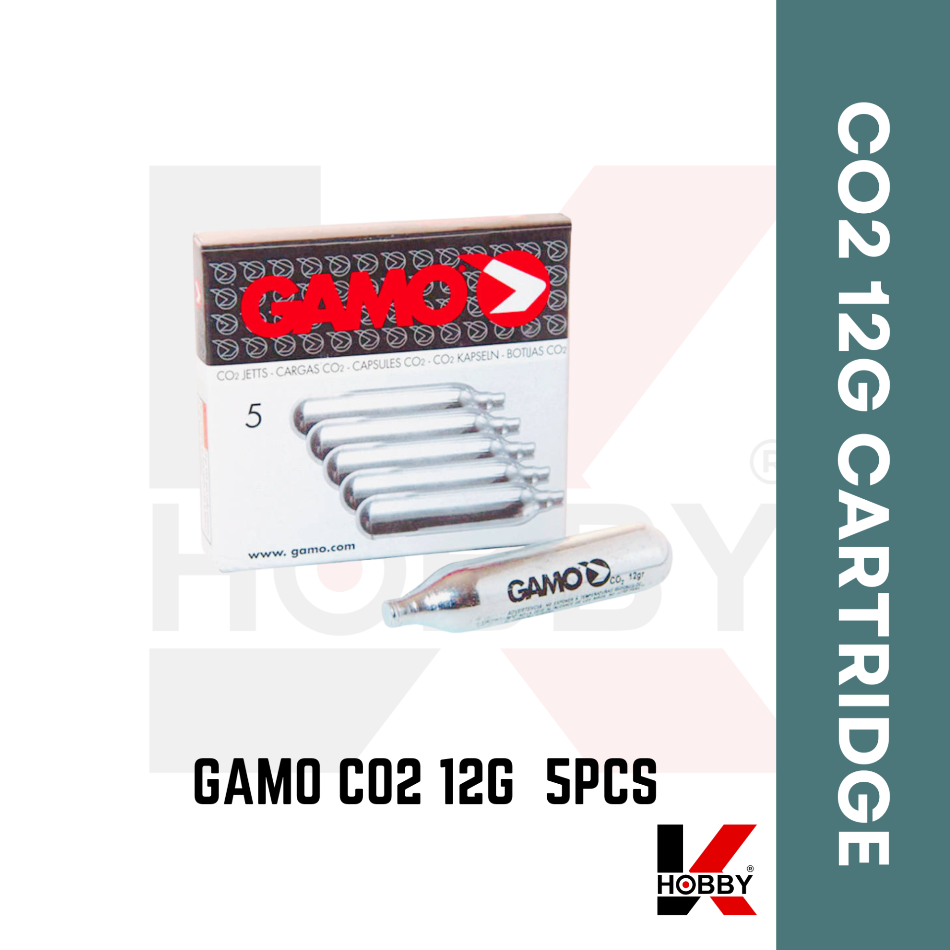 GAMO Co2 12G 1000PSI (5 PCS)
