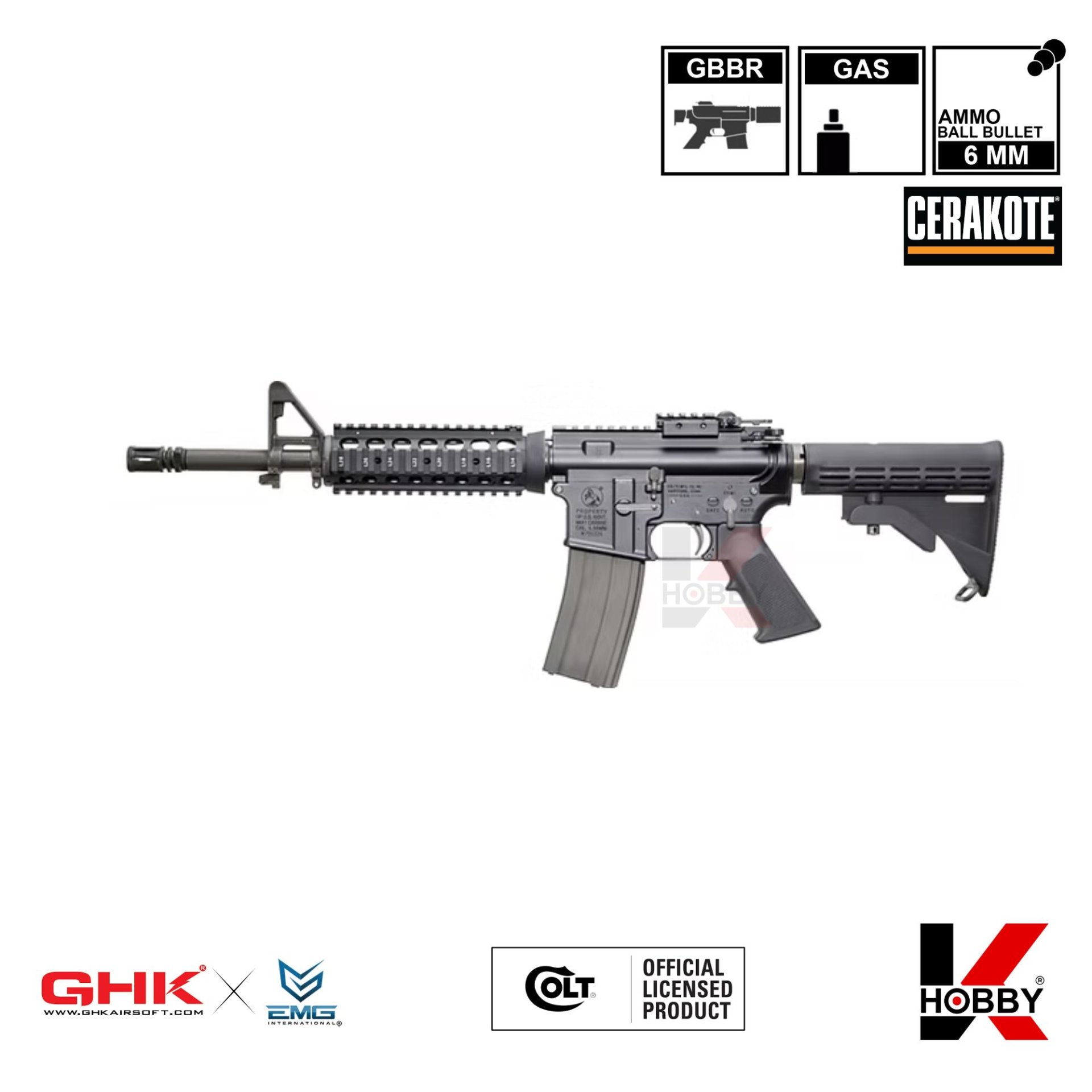 GHK COLT M4 RAS 12.5