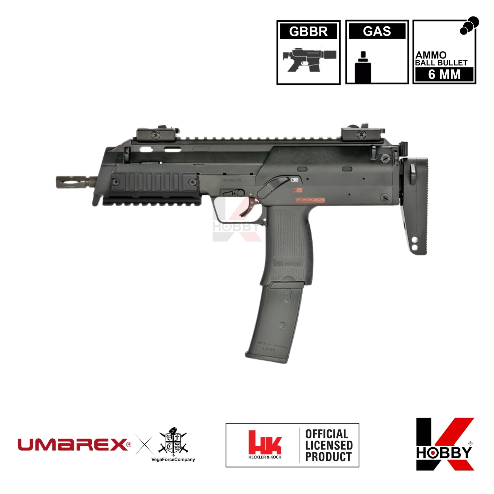 Umarex (By VFC) HK MP7A1 NAVY GBBR - 2018 Ver.