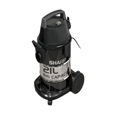 SHARP เครื่องดูดฝุ่นแบบถัง 3 in 1 รุ่น EC-WE16B 21 ลิตร สายไฟยาว 5 เมตร