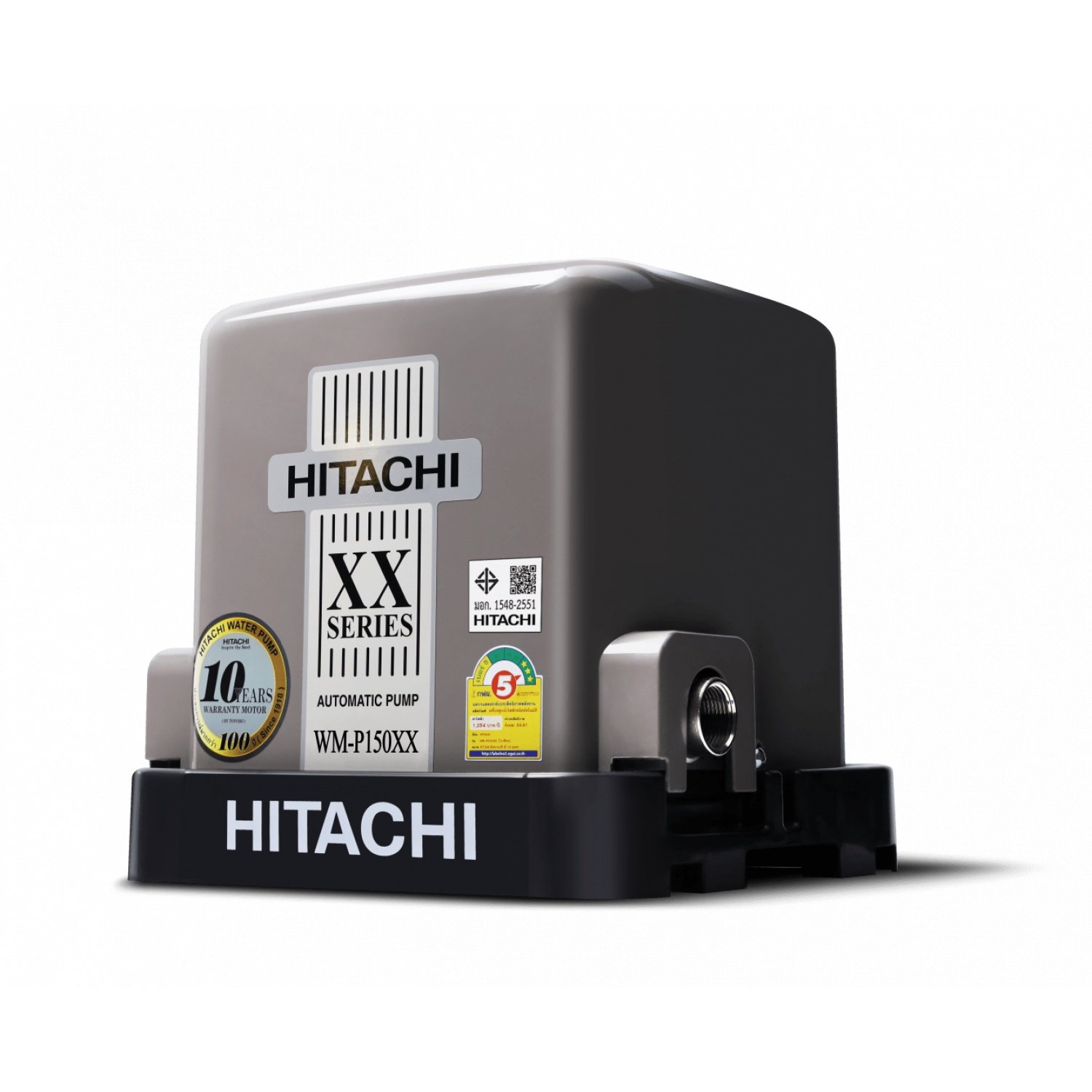 HITACHI ปั๊มน้ำอัตโนมัติ WM-P150XX 150 วัตต์