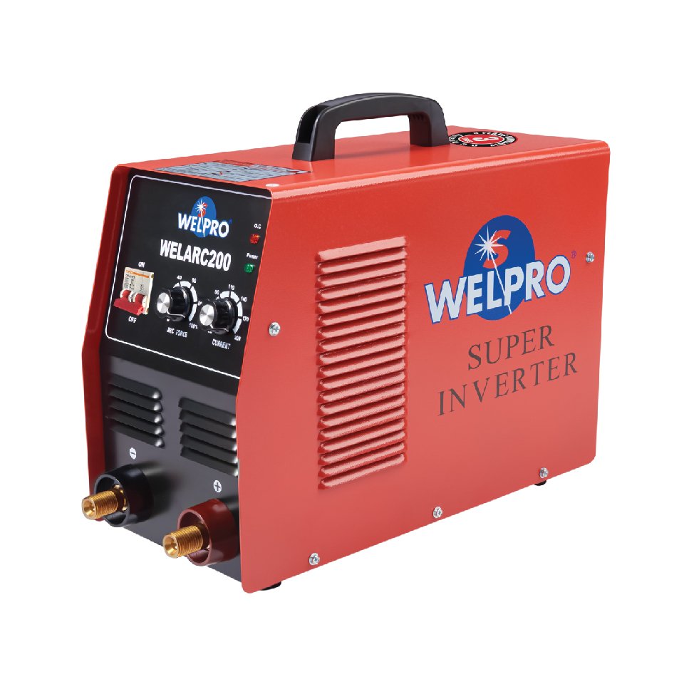 inverter welding machine Welpro brand inverter welding machine model Welarc 200 amp genuine welding cabinet