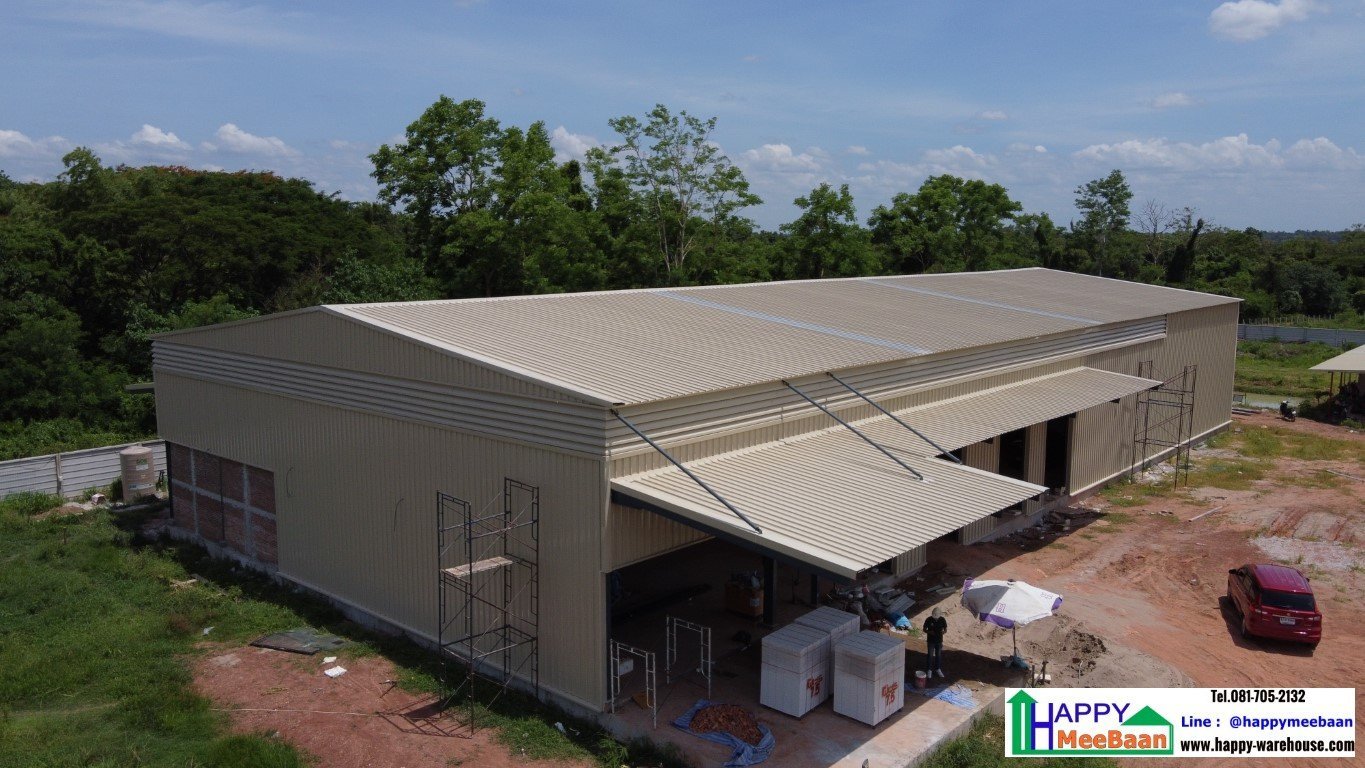 รับสร้างโรงงานห้องเย็น โกดังห้องเย็น หนองคาย มหาสารคาม ขอนแก่น อุดรธานี Happy Meebaan